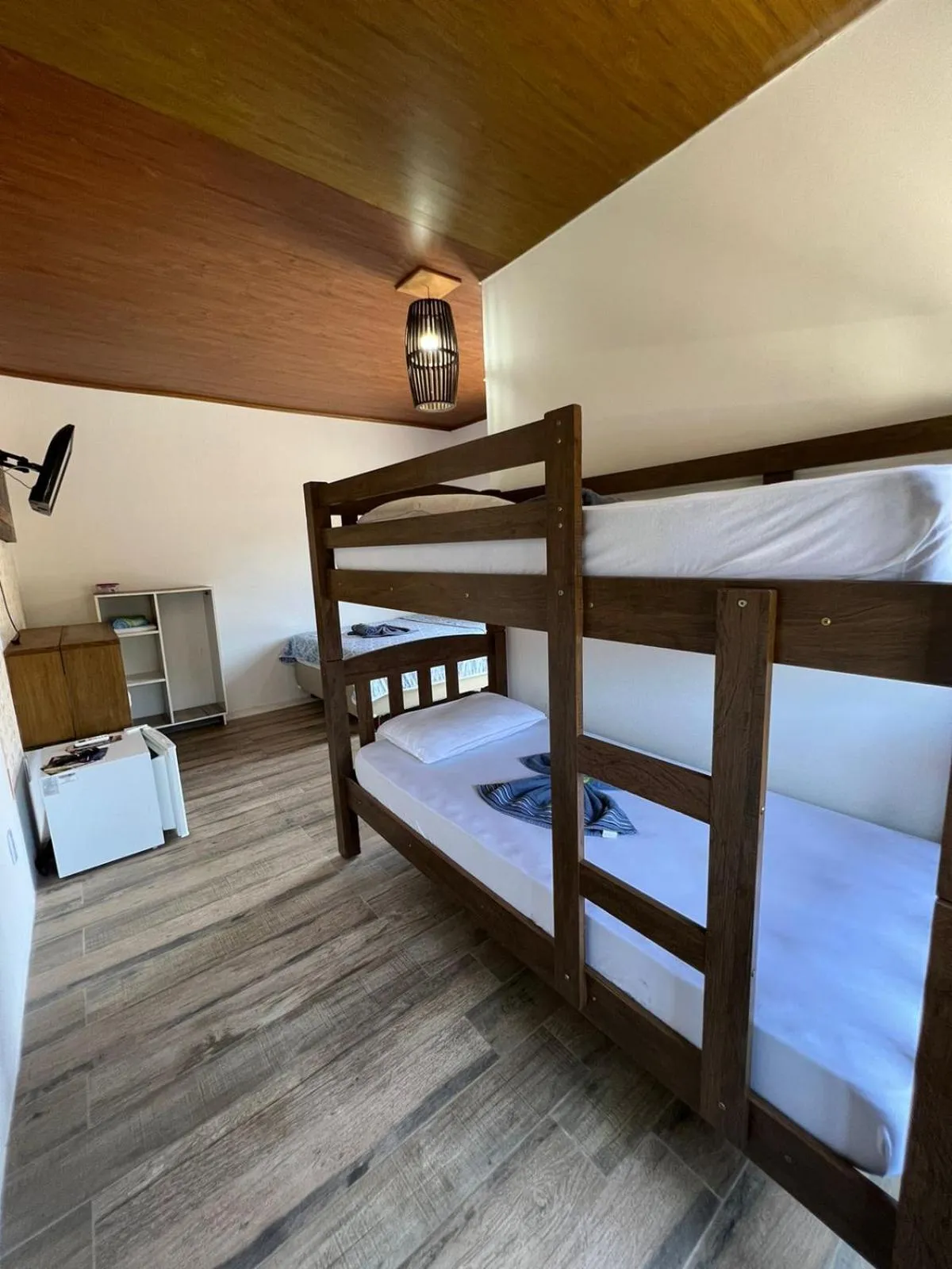 Bed in Pousada Armação das Baleias