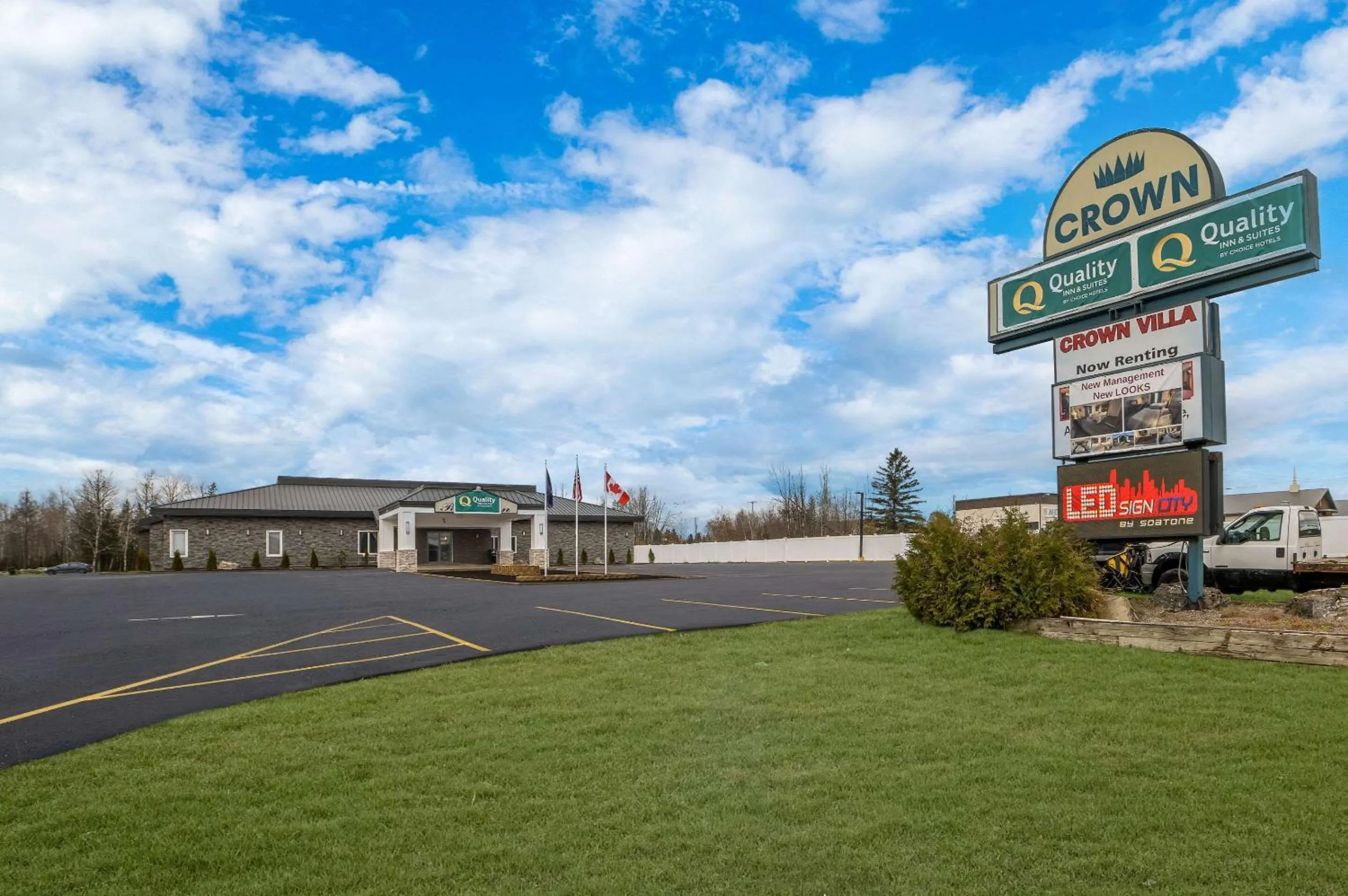 Property building in Quality Inn & Suites Caribou