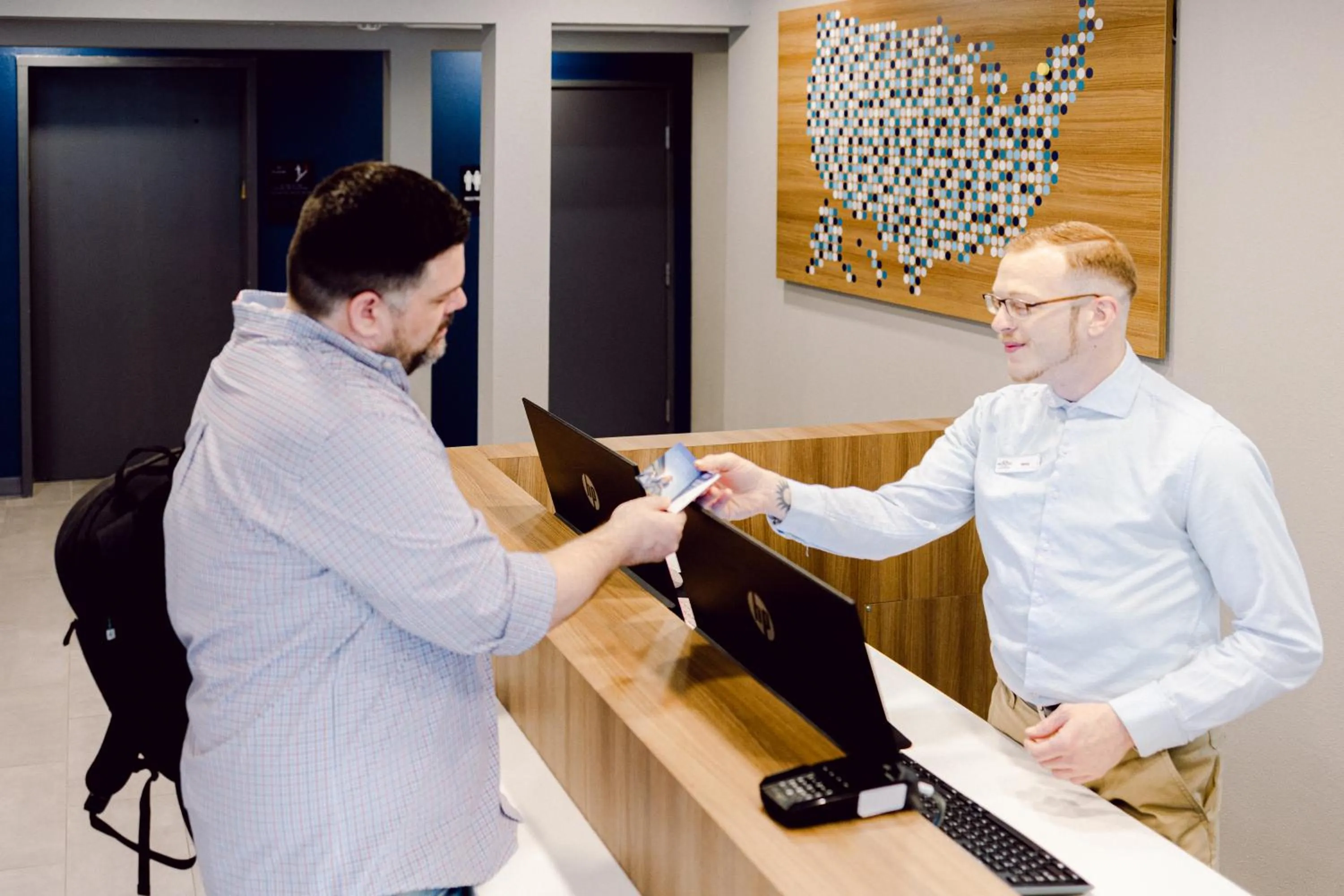 Lobby or reception in Microtel Inn & Suites by Wyndham Wellsville