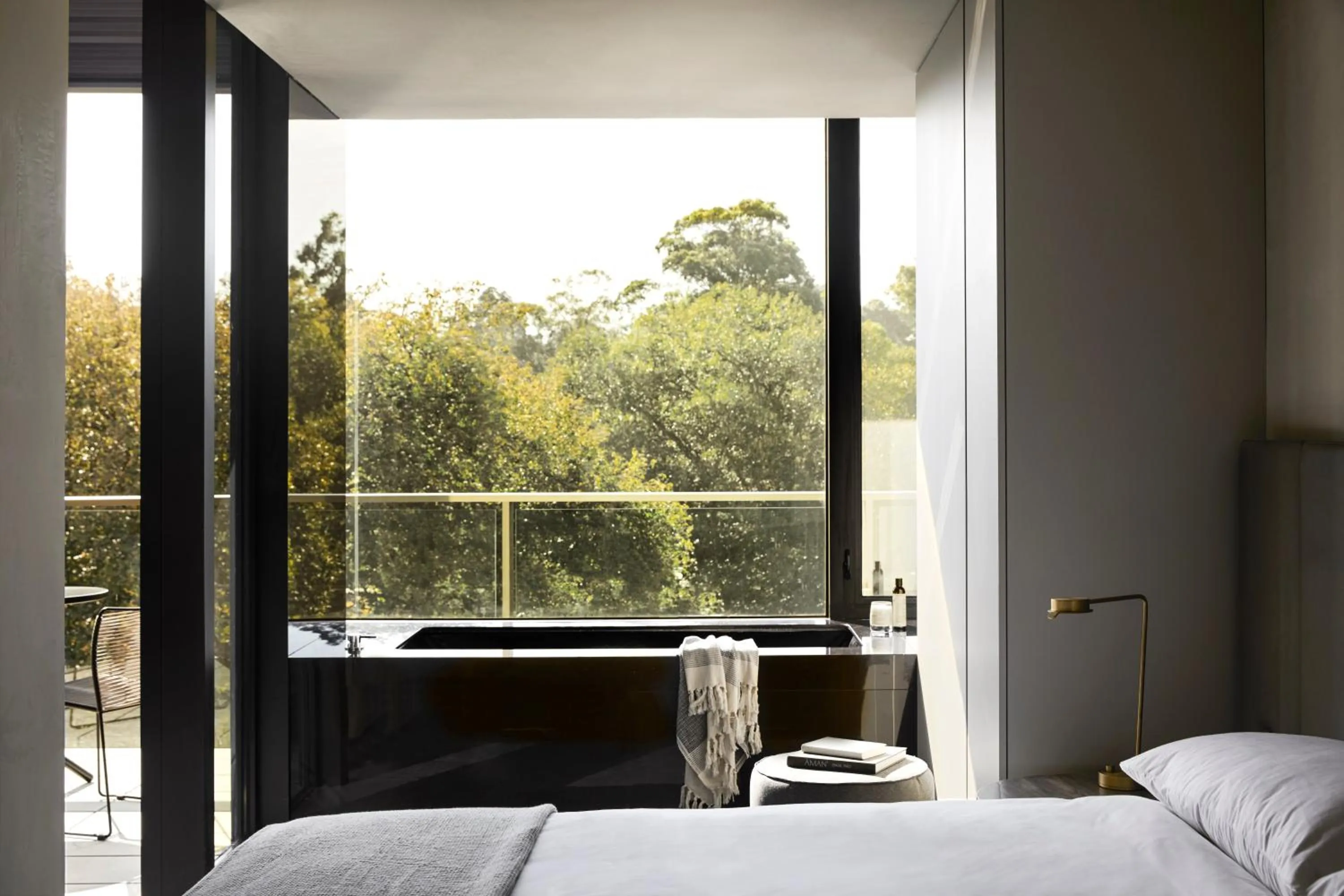 Garden view, Bed in United Places Hotel Botanic Gardens