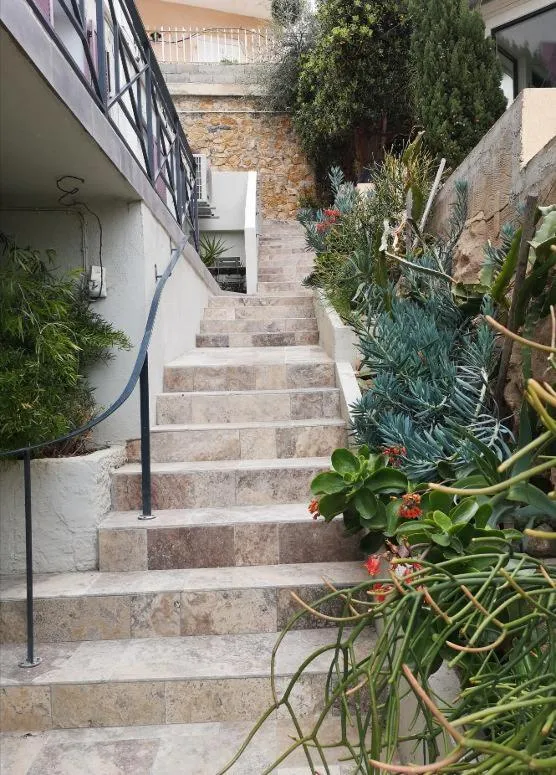 Garden view in Key Largo