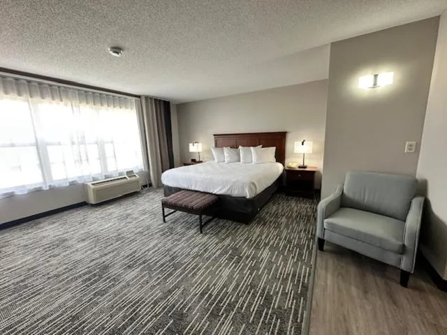 Bed in Best Western Harmony Inn Fort Dodge Iowa