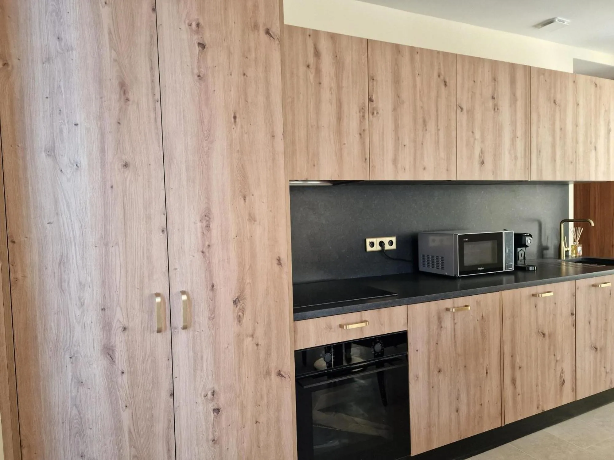 Kitchen or kitchenette in Résidence Aston la Scala