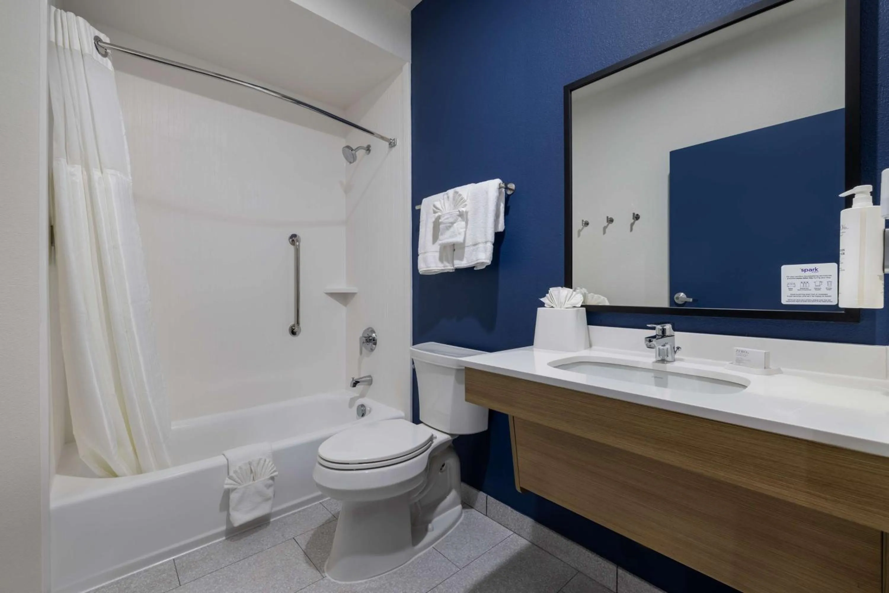 Bathroom in Spark by Hilton Nacogdoches