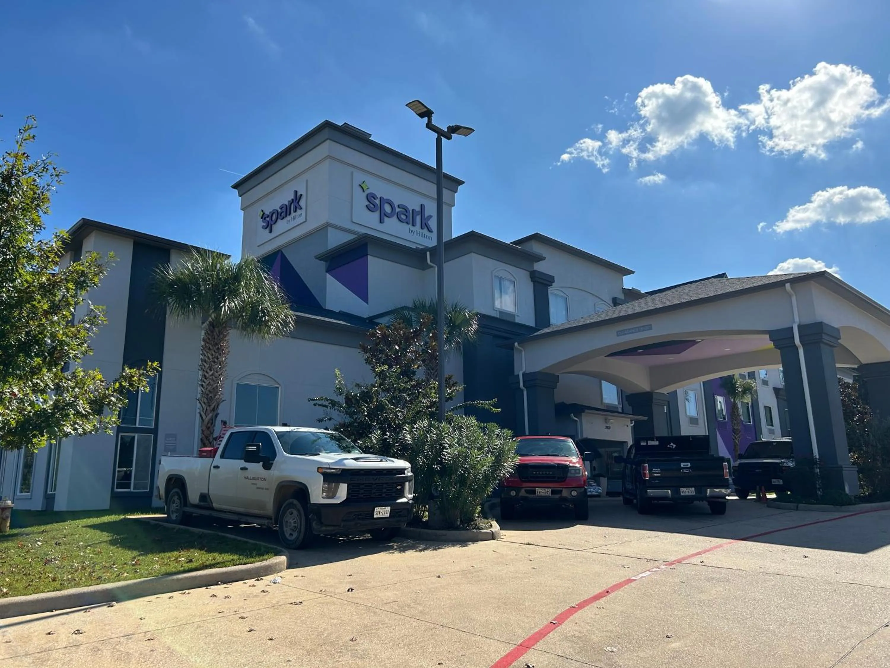 Property building in Spark by Hilton Nacogdoches