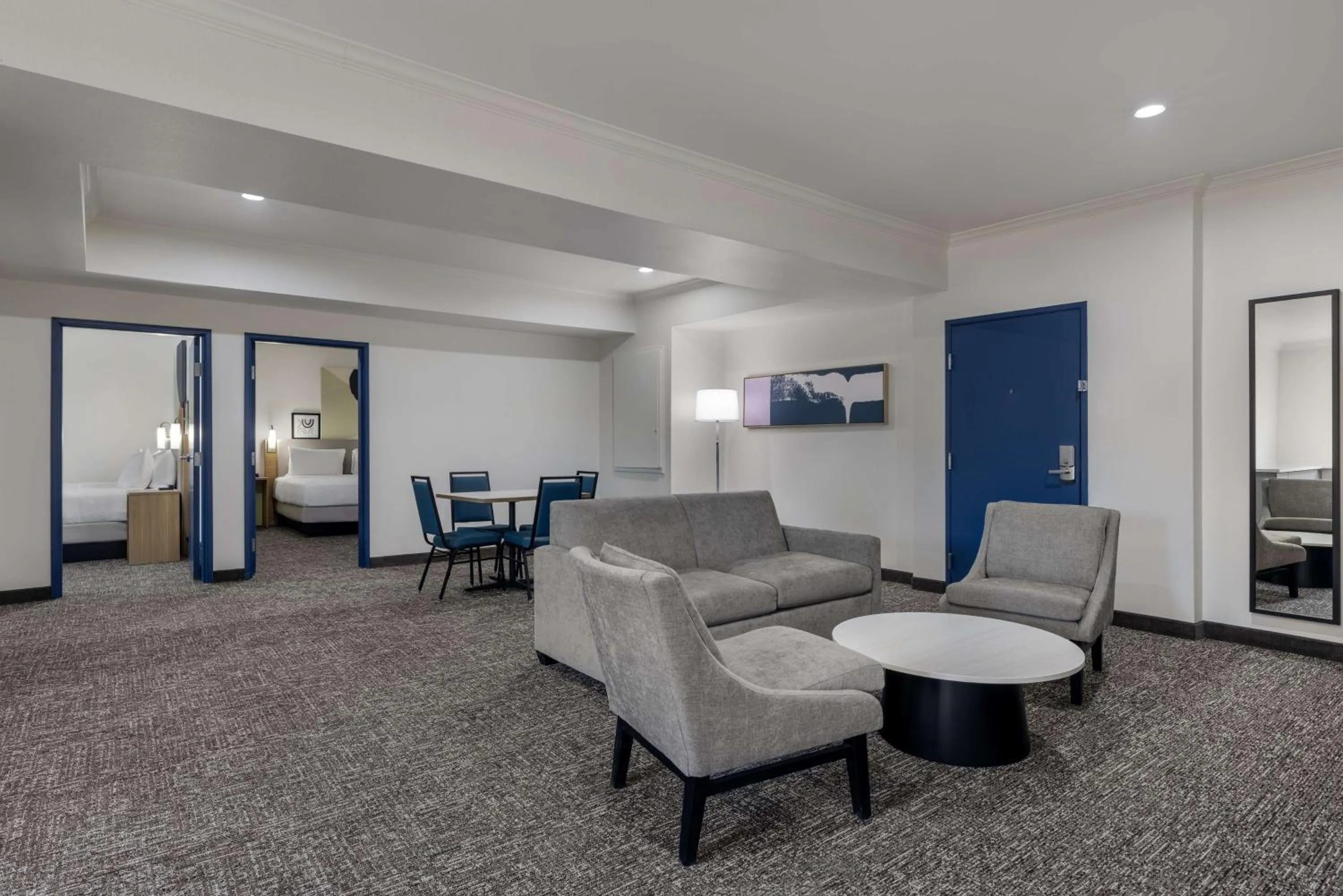 Living room in Spark by Hilton Nacogdoches