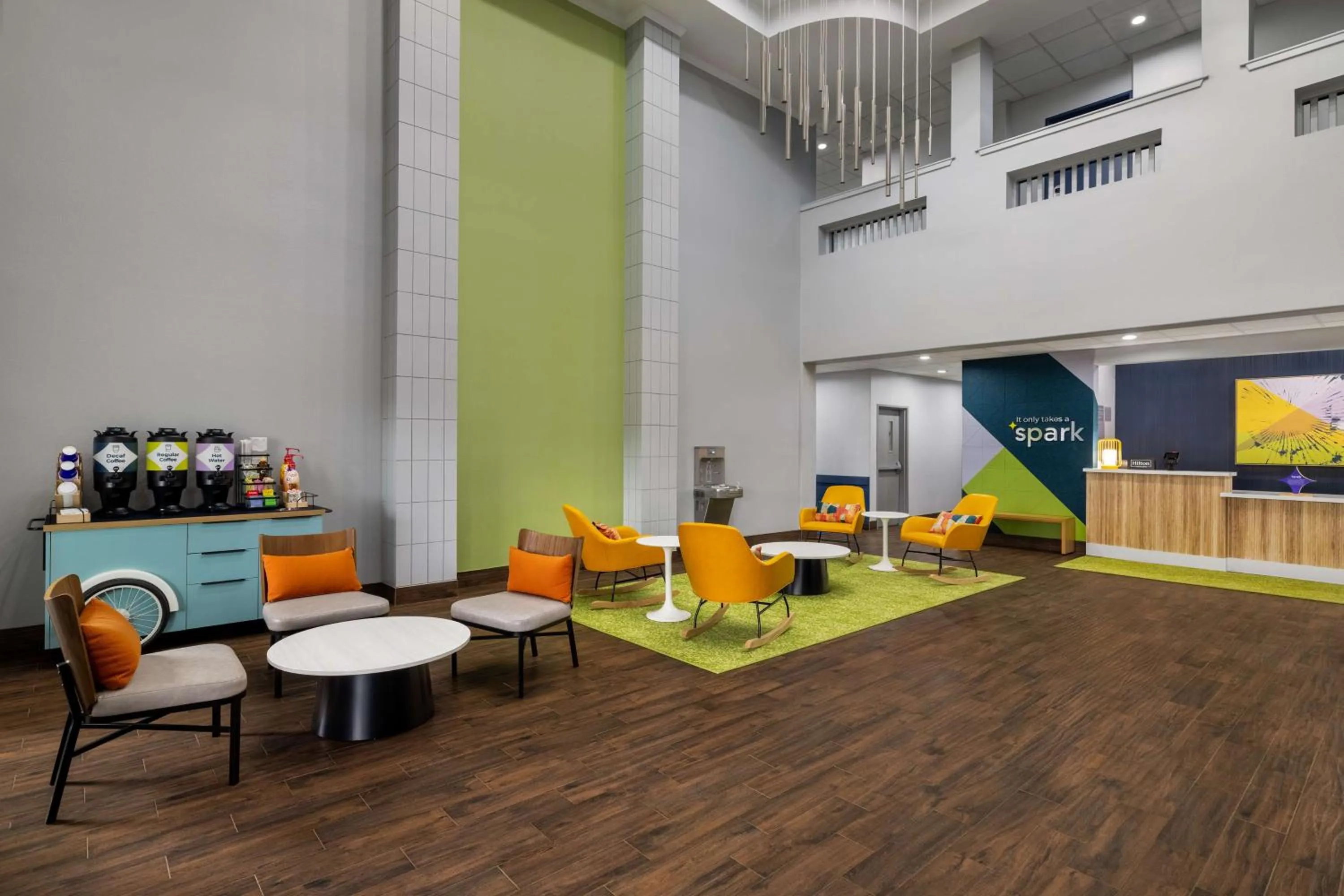 Lobby or reception in Spark by Hilton Nacogdoches