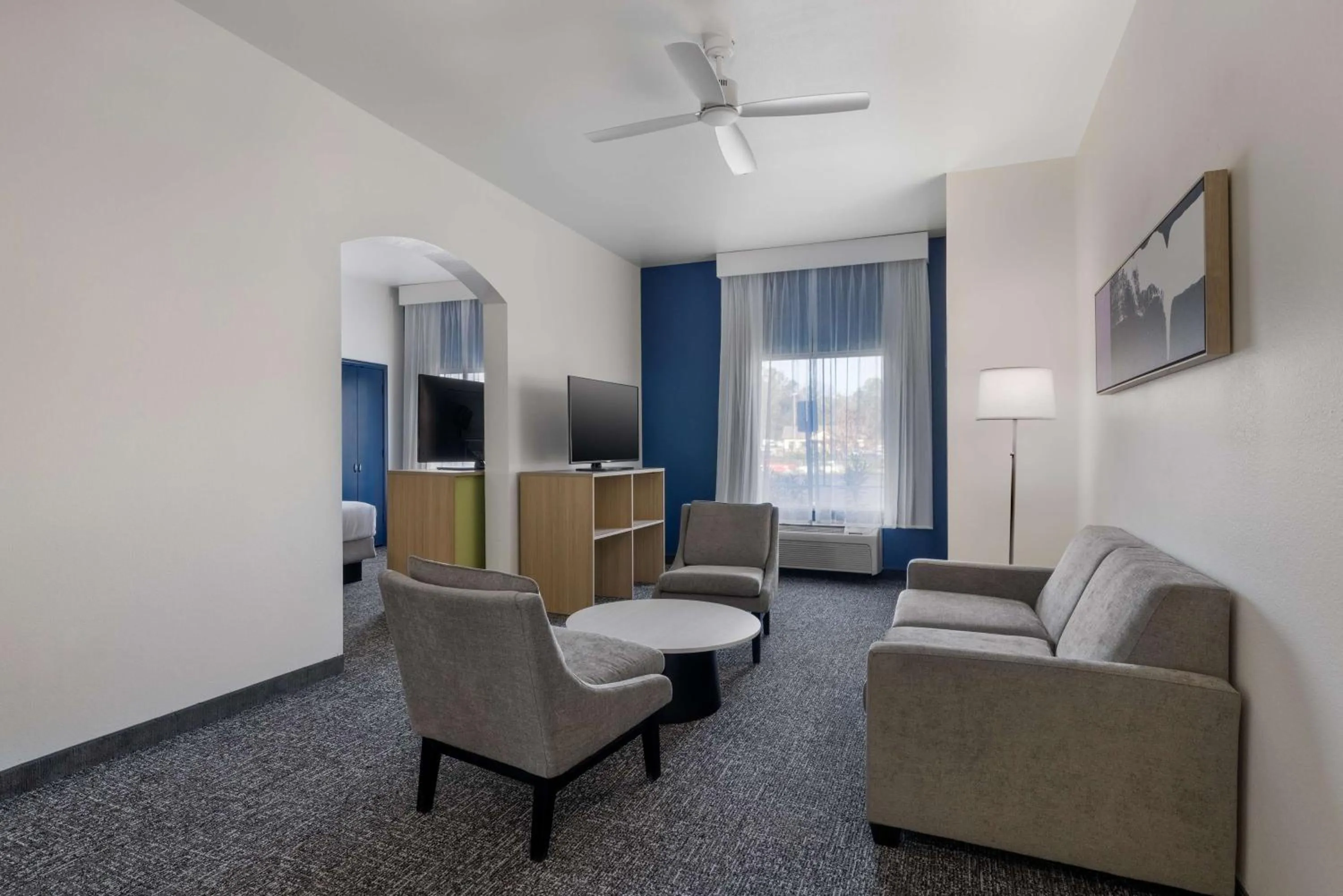 Living room in Spark by Hilton Nacogdoches