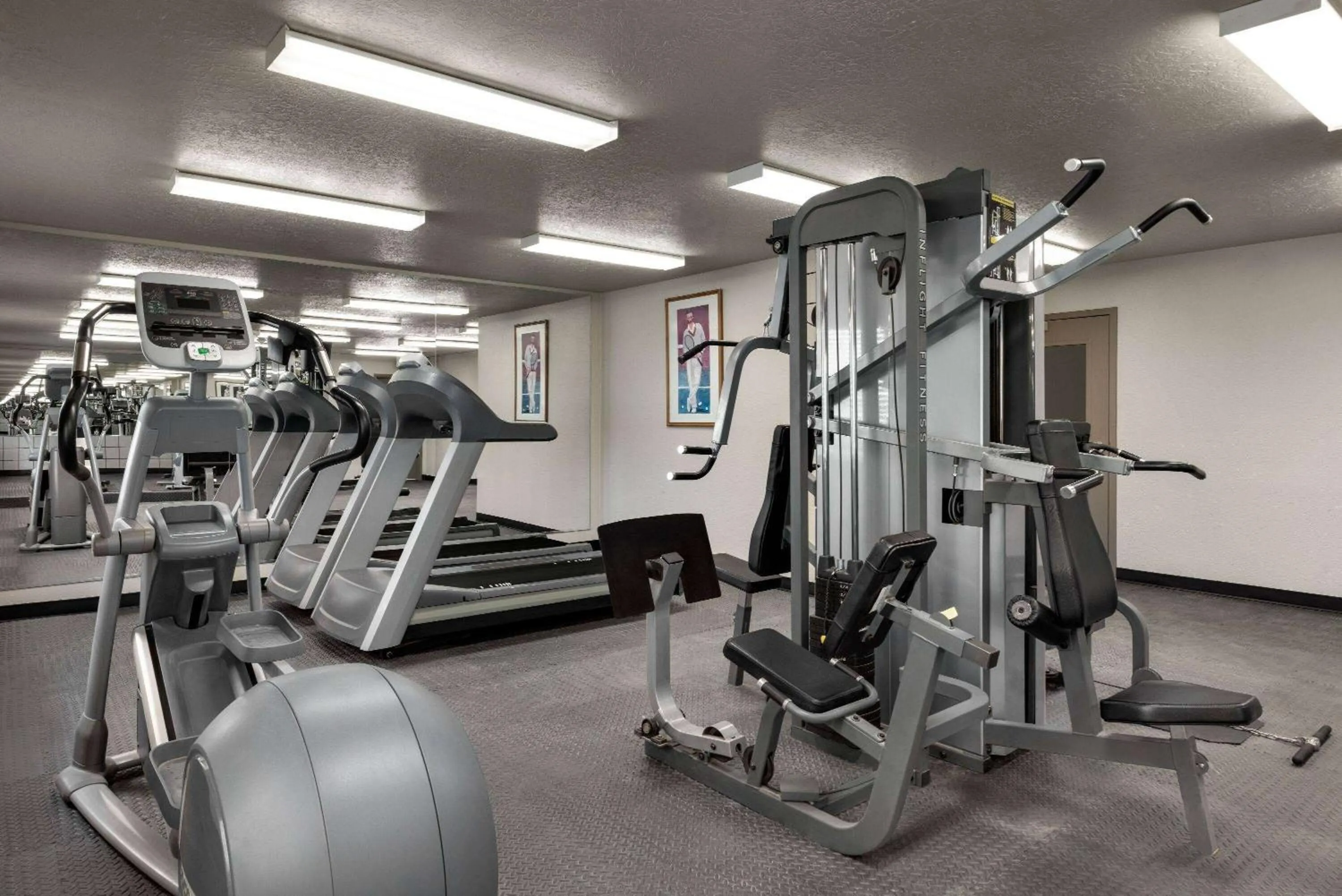 Fitness centre/facilities in Travelodge by Wyndham Vaughn