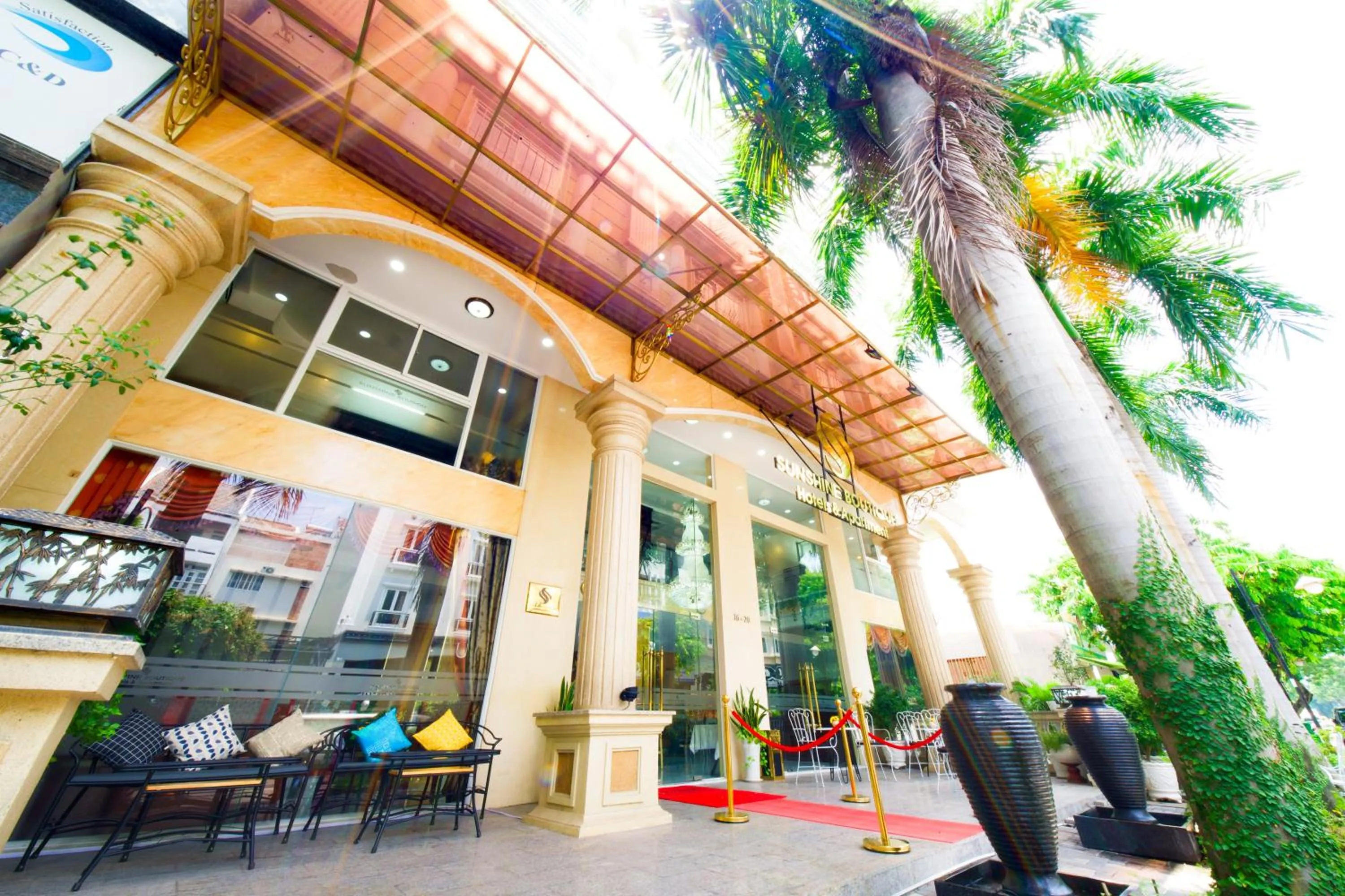 Property building in Sunshine Boutique Hotel Phu My Hung