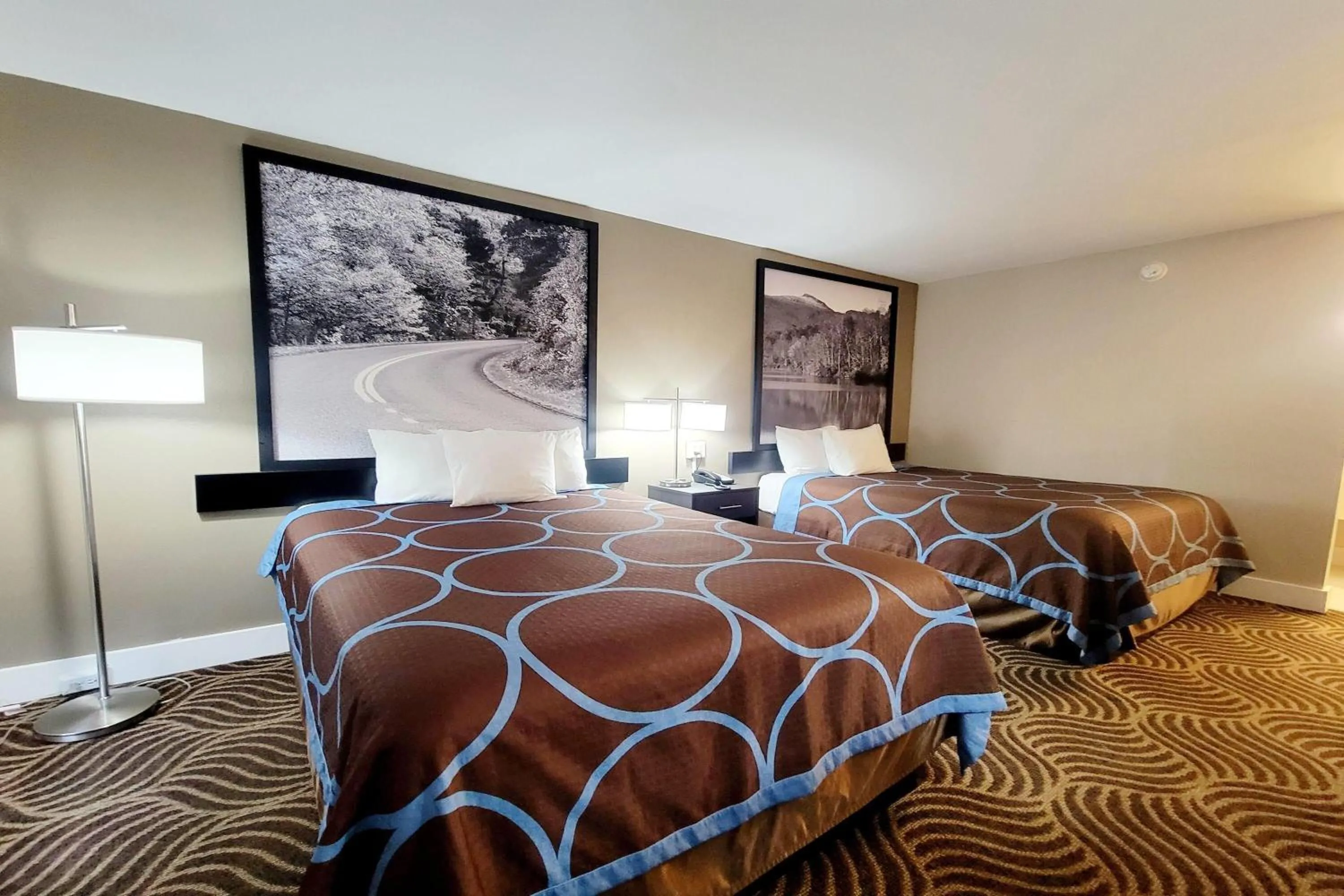 Photo of the whole room in Super 8 by Wyndham Marion NC