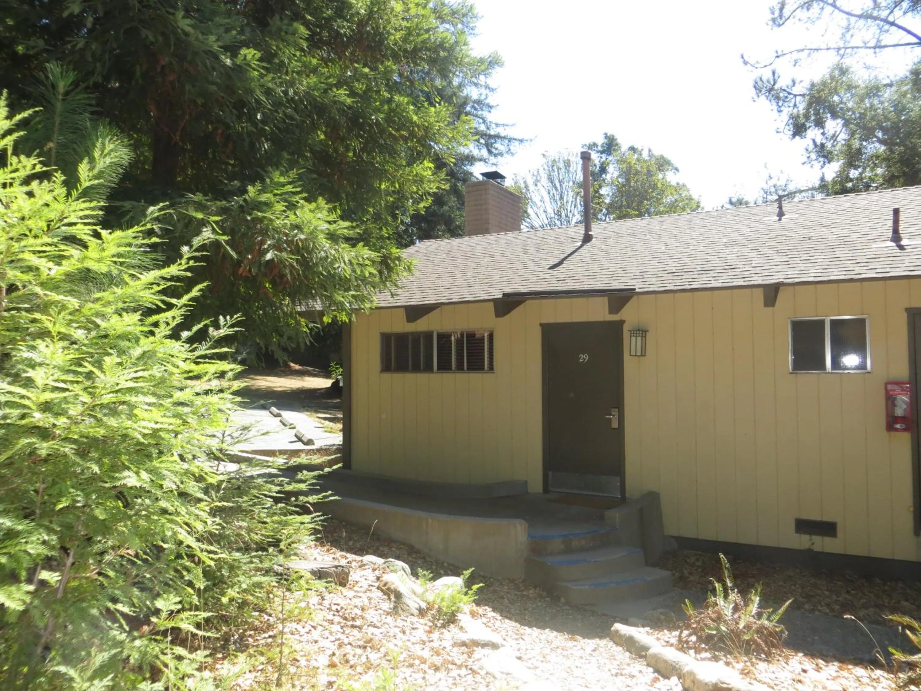 Property building in Big Sur Lodge