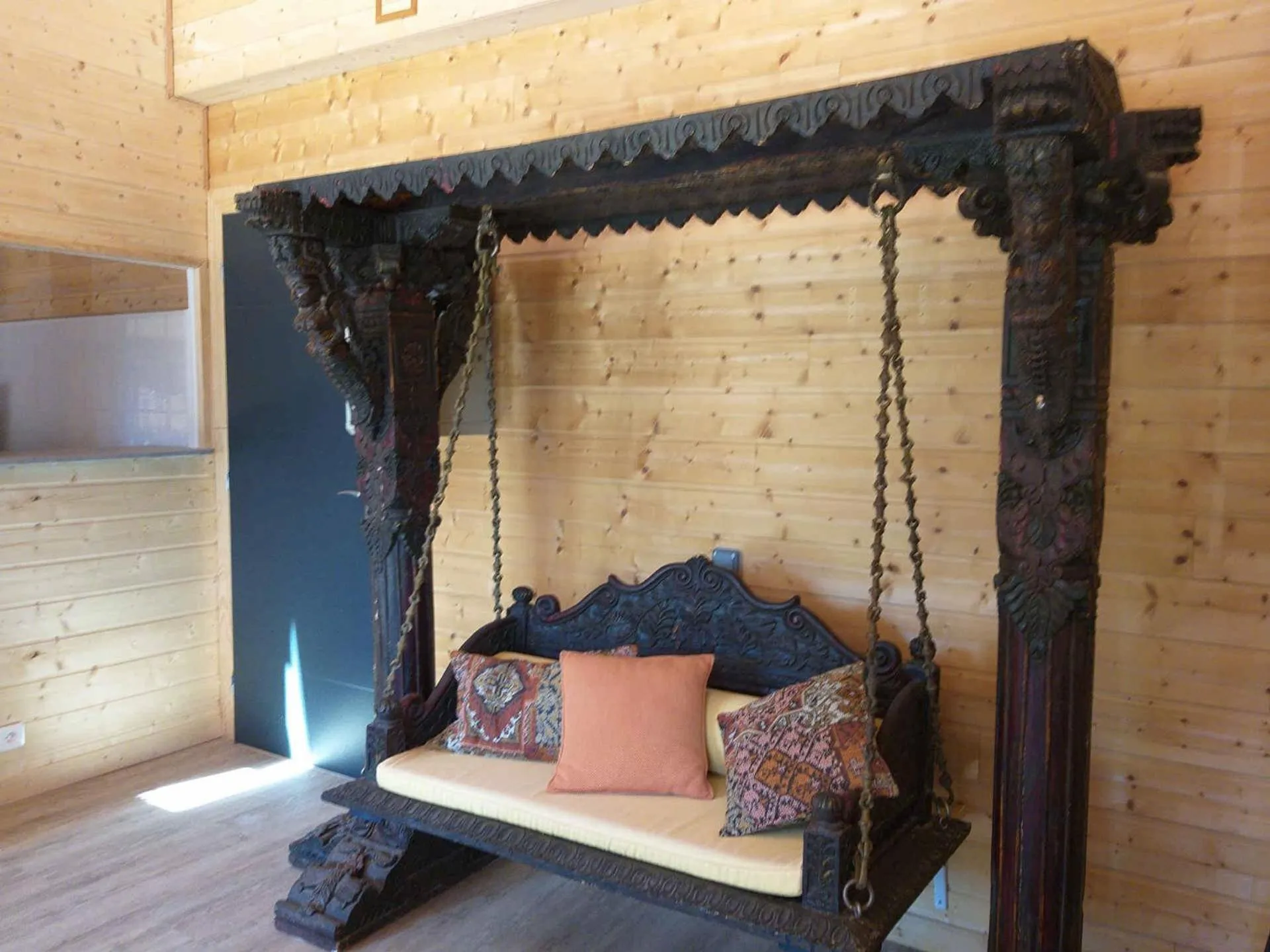 Seating area in Les Chalets de Saint Maurice (Dieulefit)