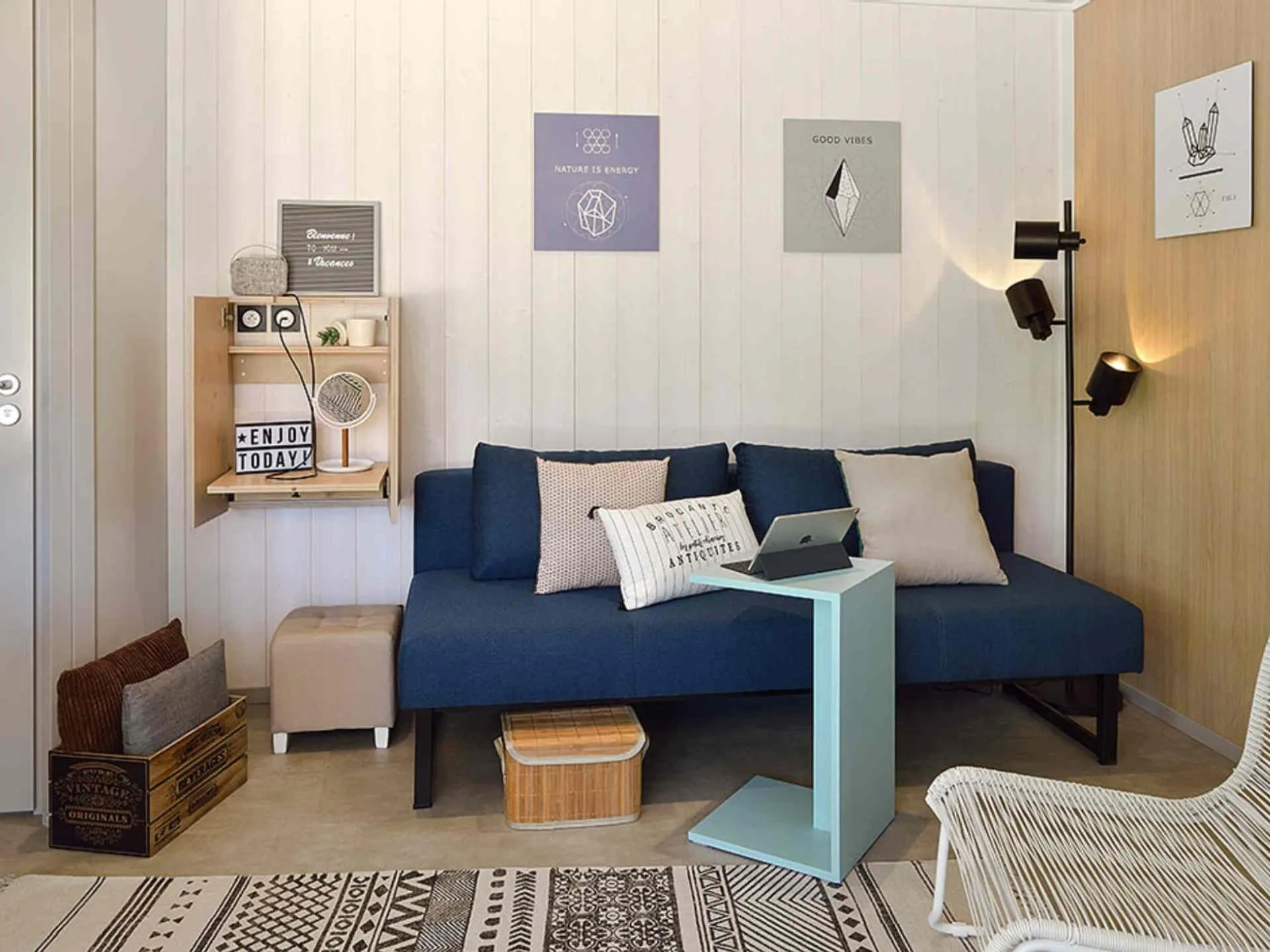 Seating area in Les Chalets de Saint Maurice (Dieulefit)