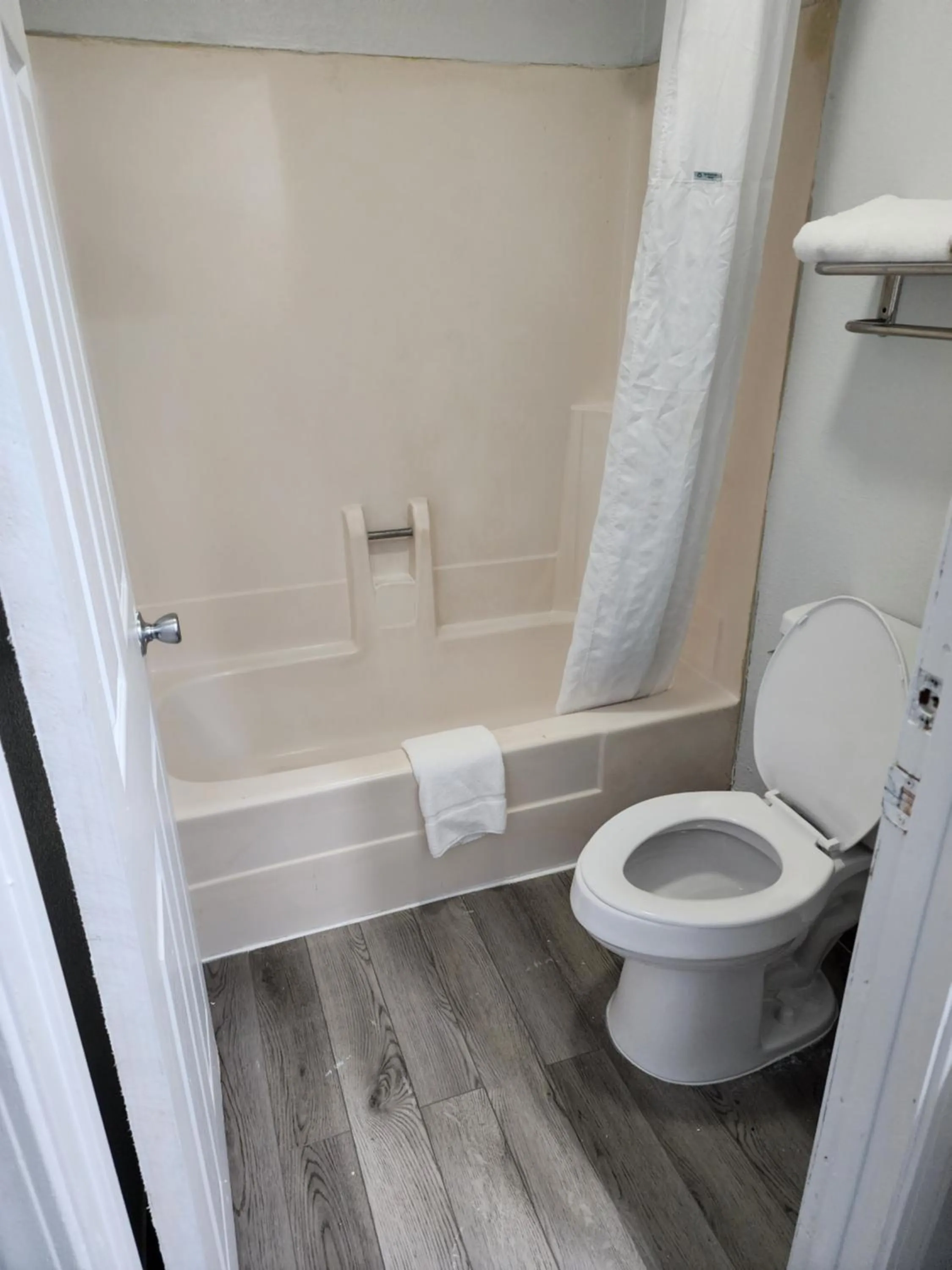 Shower in Super 8 by Wyndham Shreveport