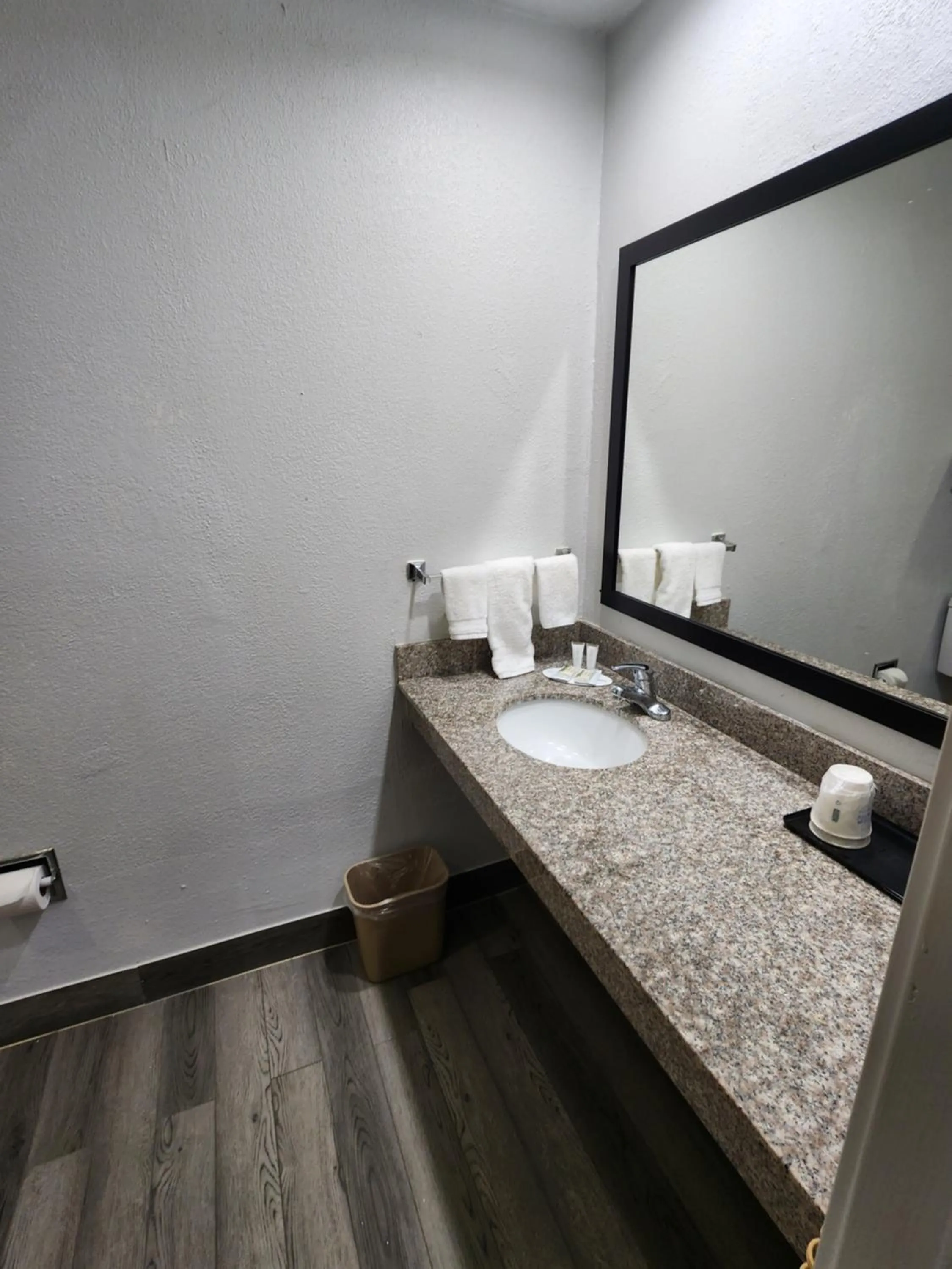 Toilet in Super 8 by Wyndham Shreveport