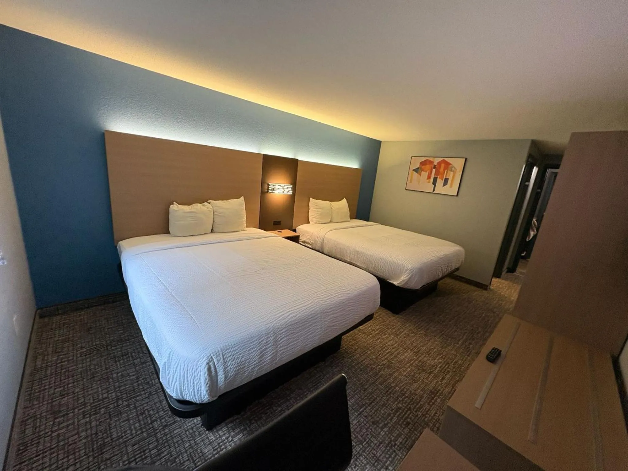 Bed in Super 8 by Wyndham Mankato