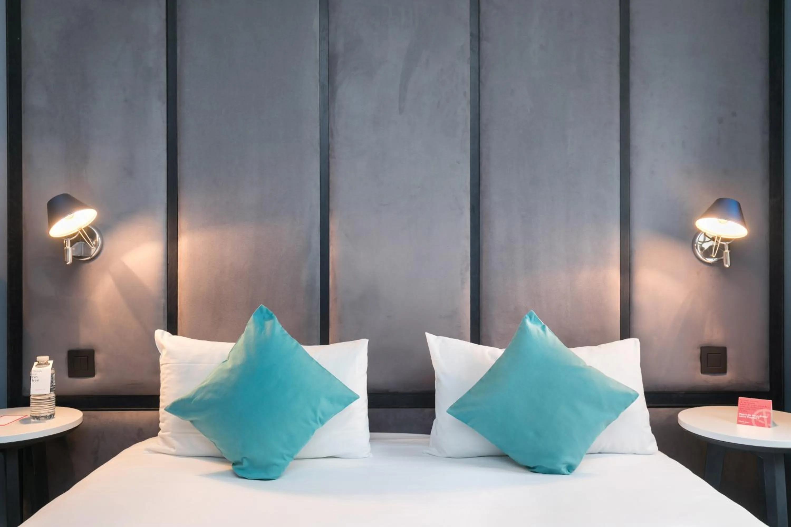 Bed in Hôtel Sanso by HappyCulture