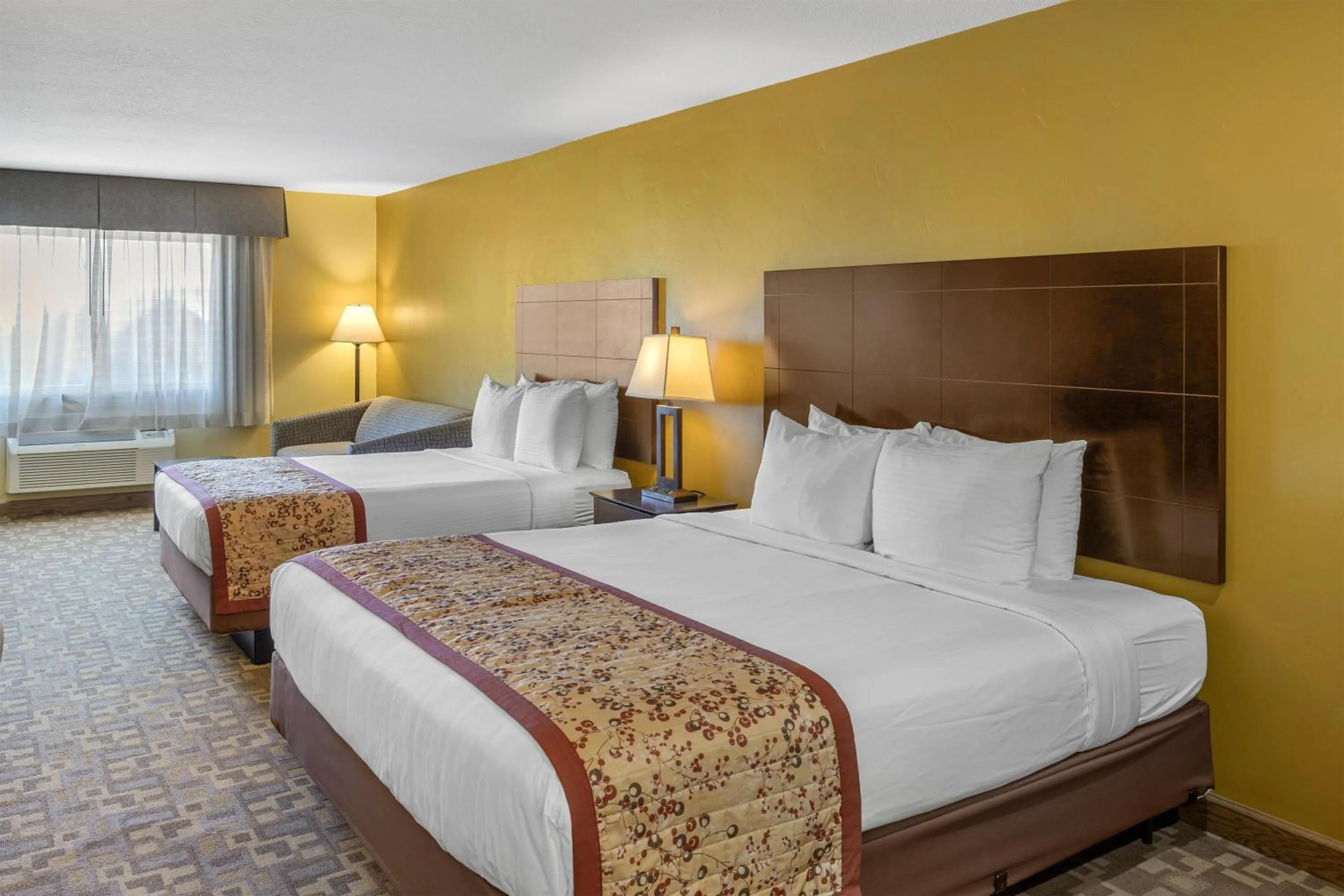 Bedroom, Bed in Best Western Blackfoot Inn