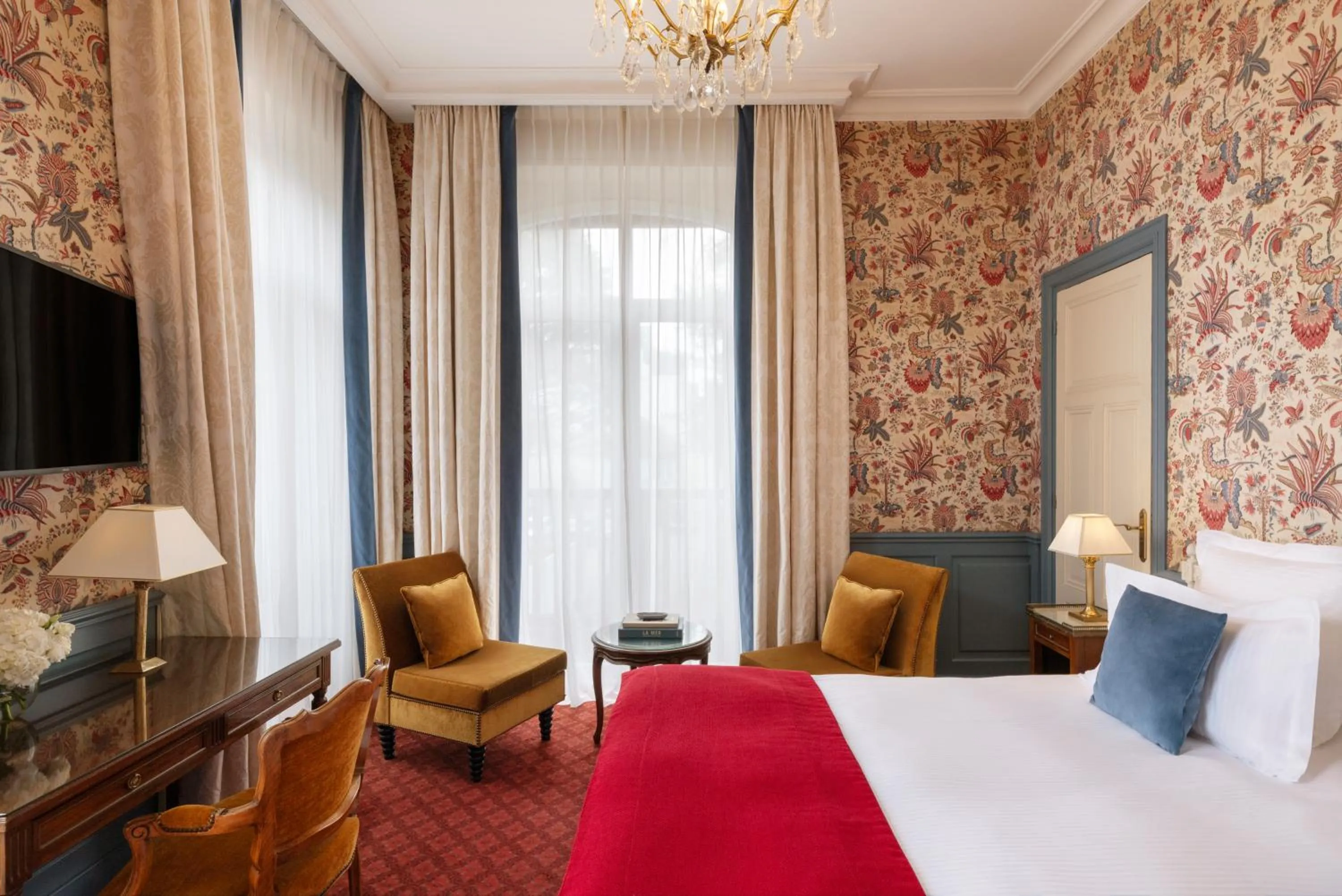 Bedroom, Bed in Le Castel Marie Louise