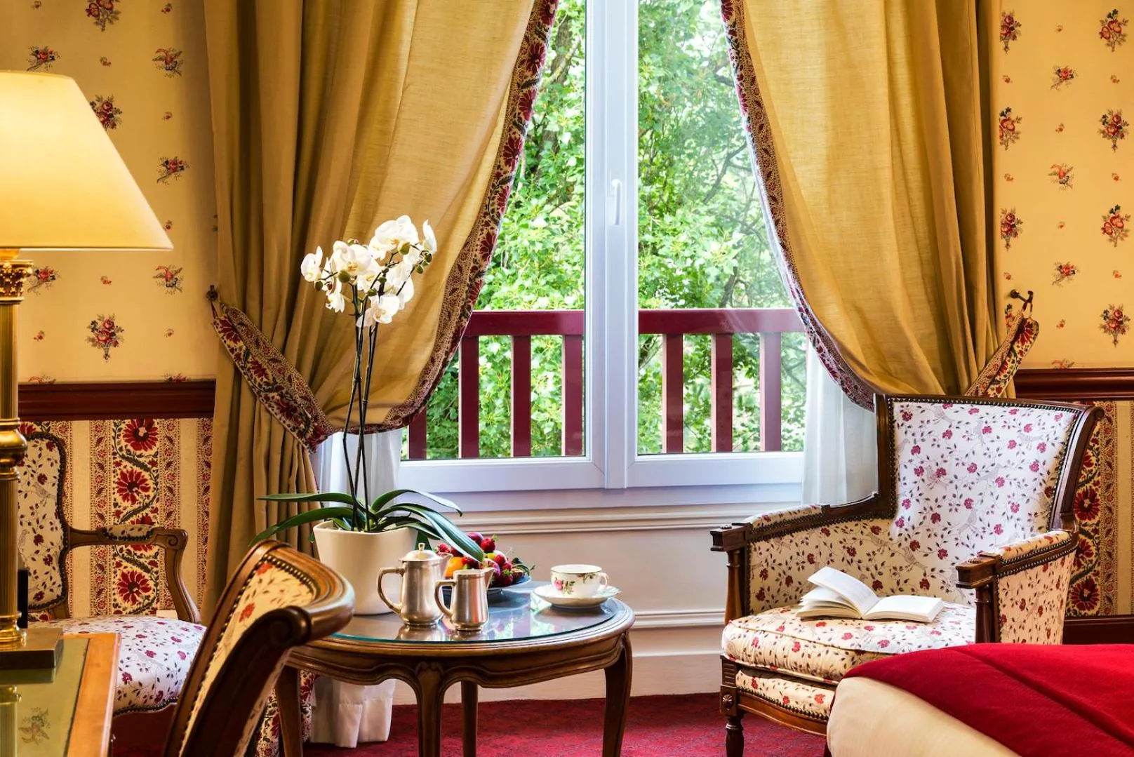 Living room in Le Castel Marie Louise