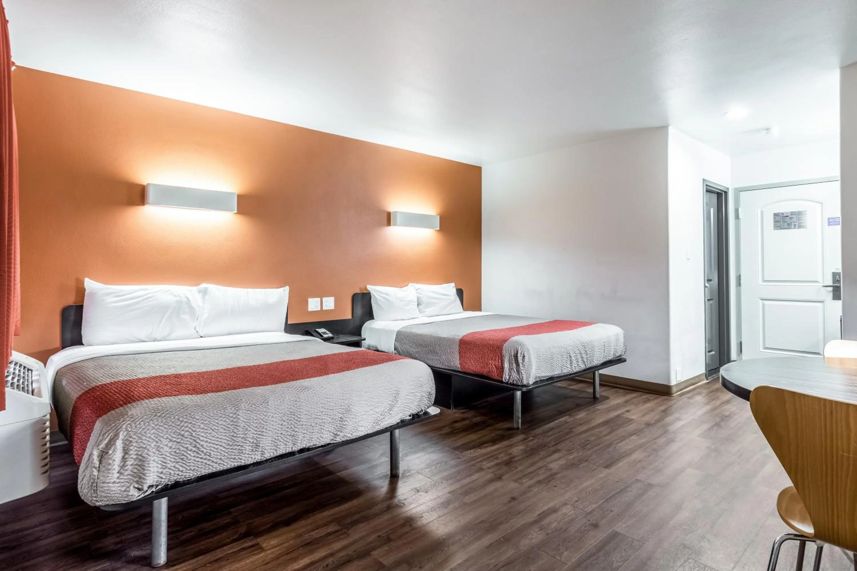 Bed in Motel 6-Oceanside, CA, Marina