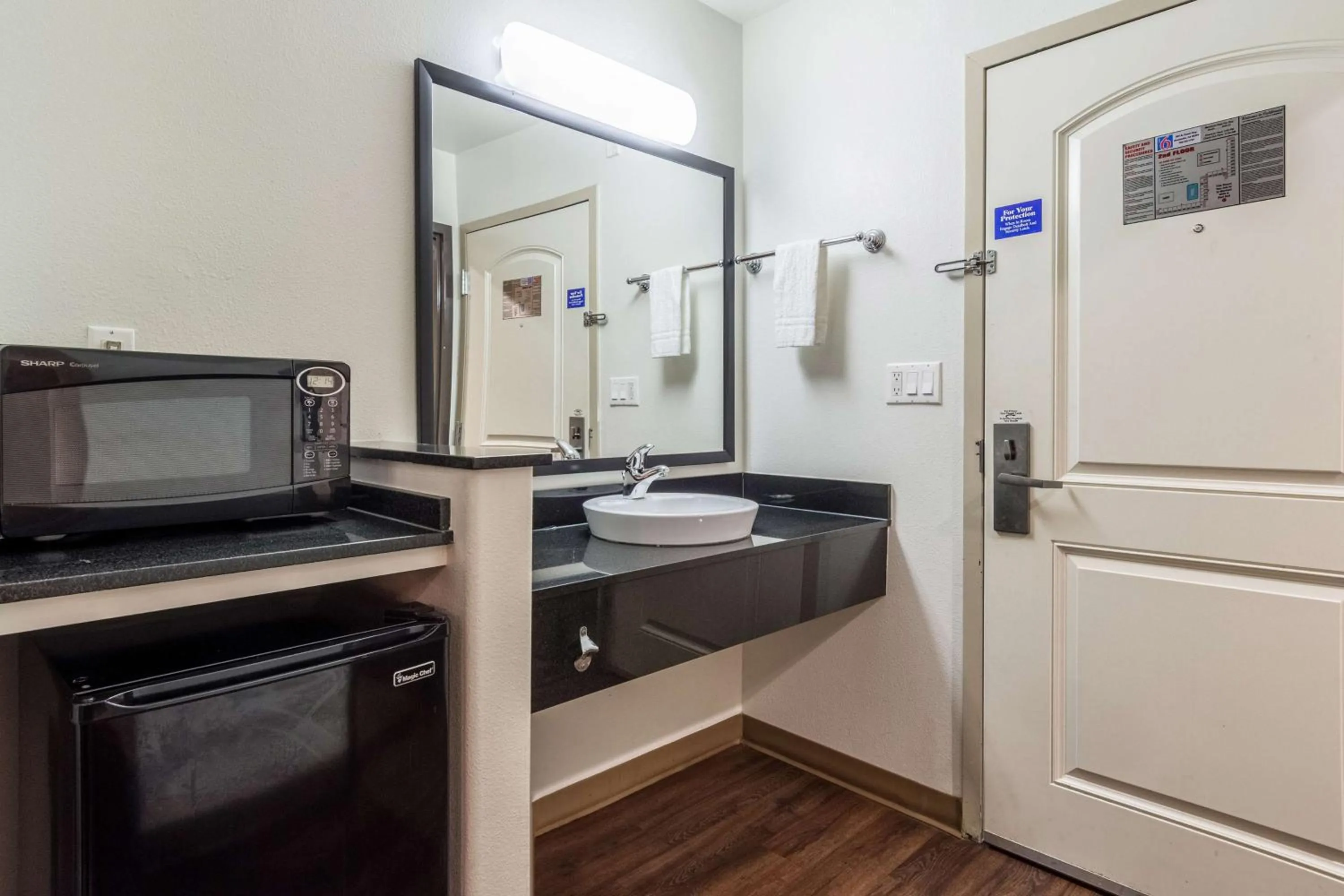 Bathroom in Motel 6-Oceanside, CA, Marina