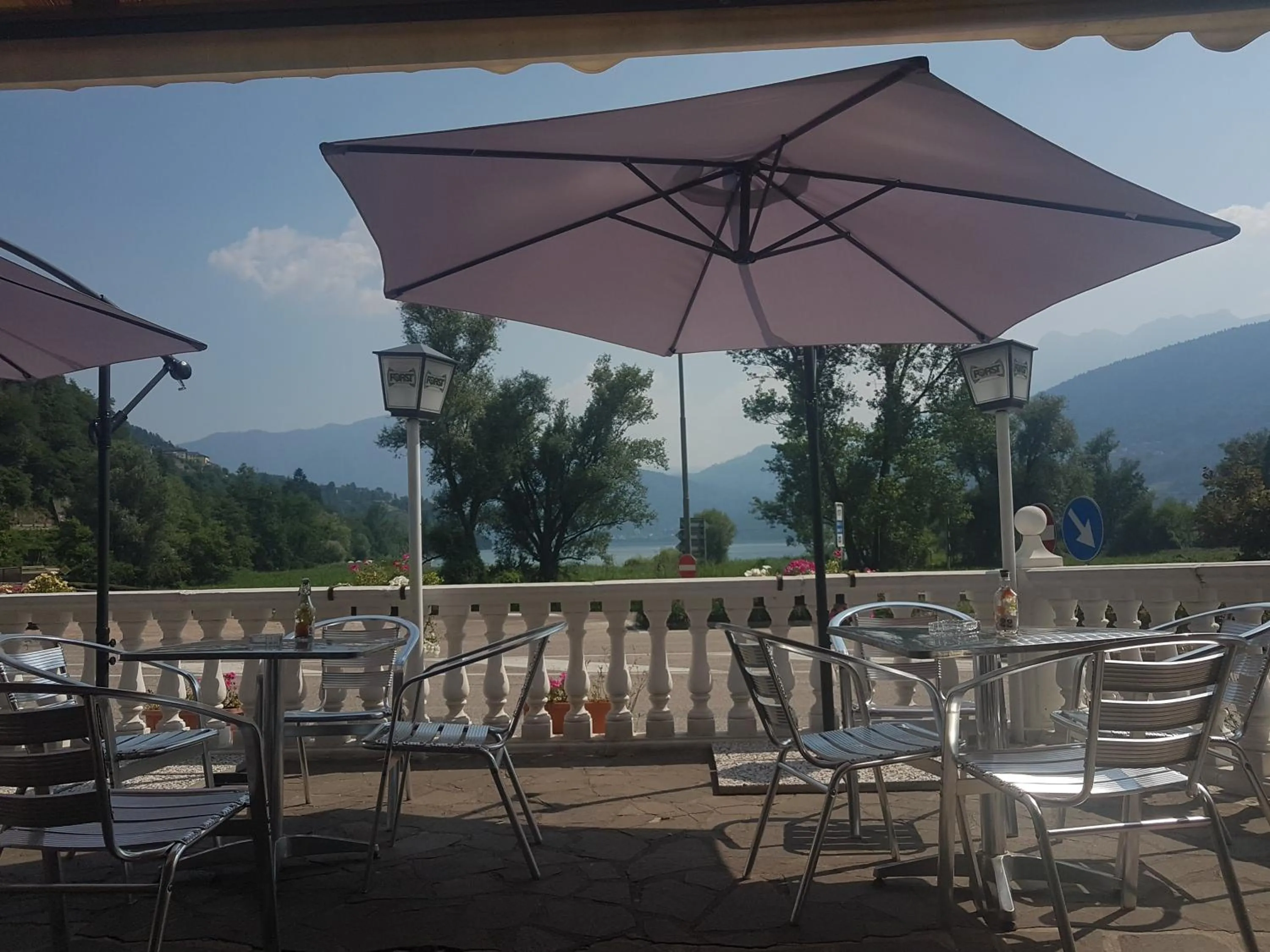 Patio in Albergo Meridiana