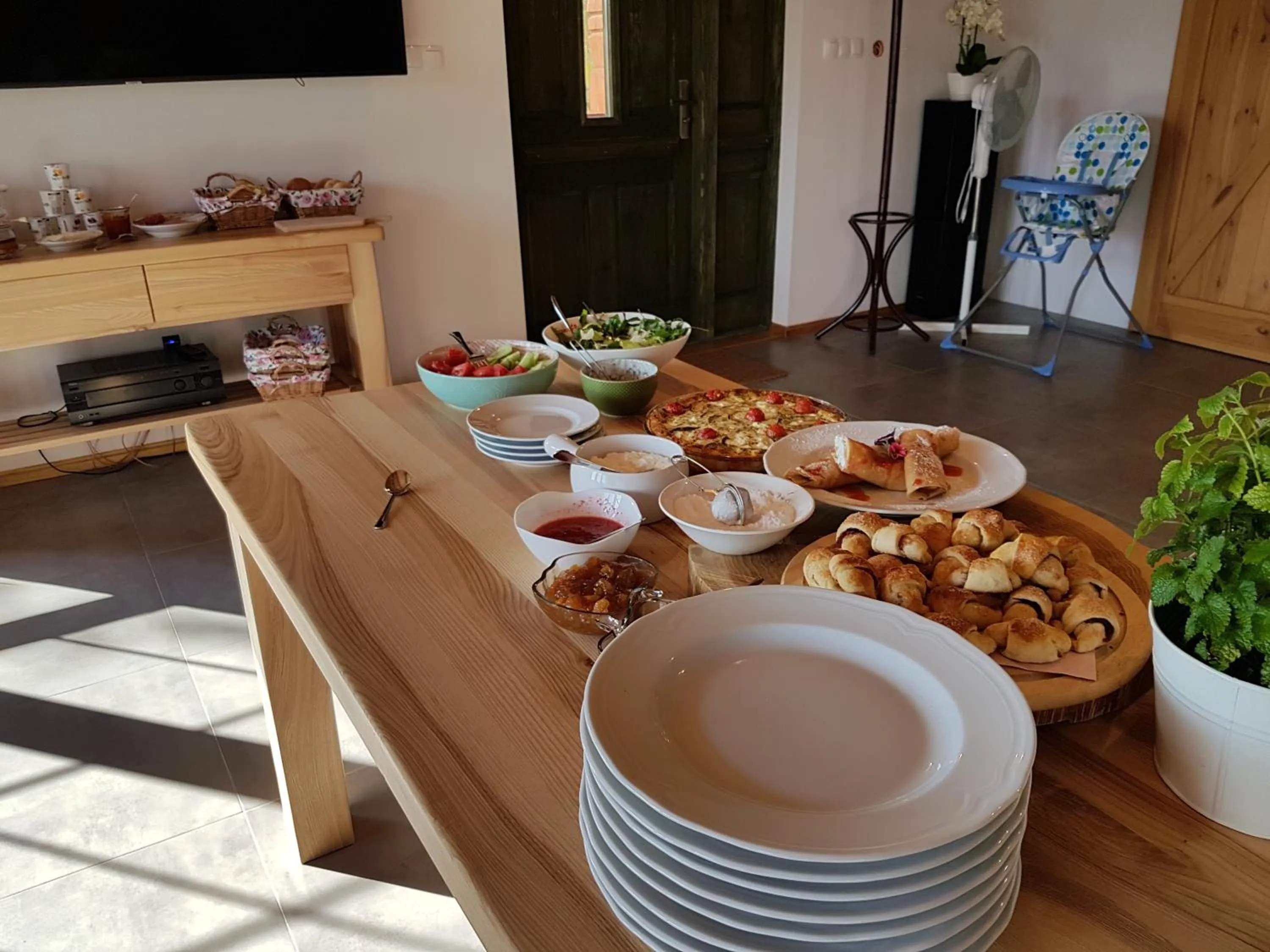 Food and drinks in Wypoczynek pod Lipami