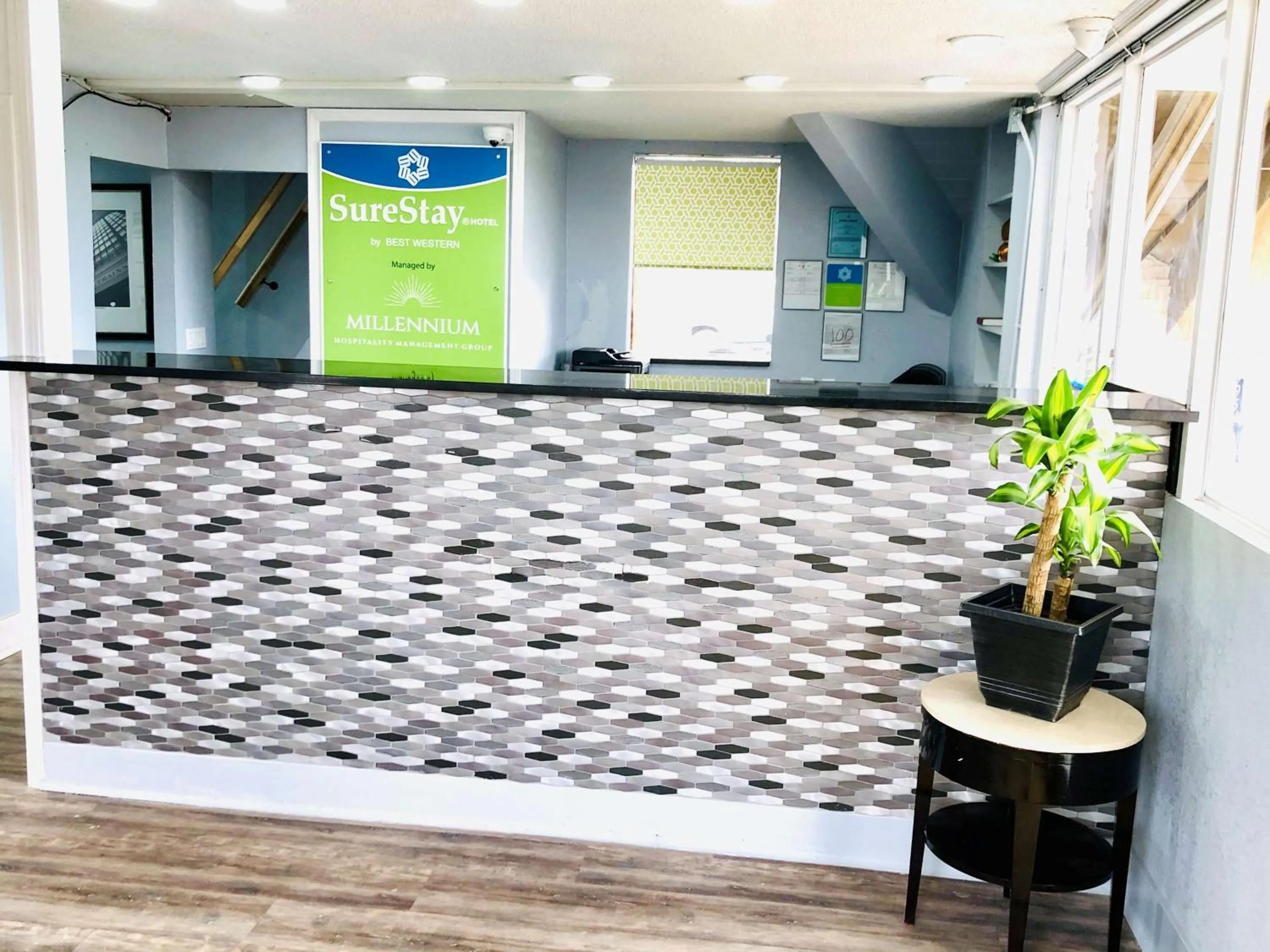 Lobby or reception in Montgomery Inn & Suites