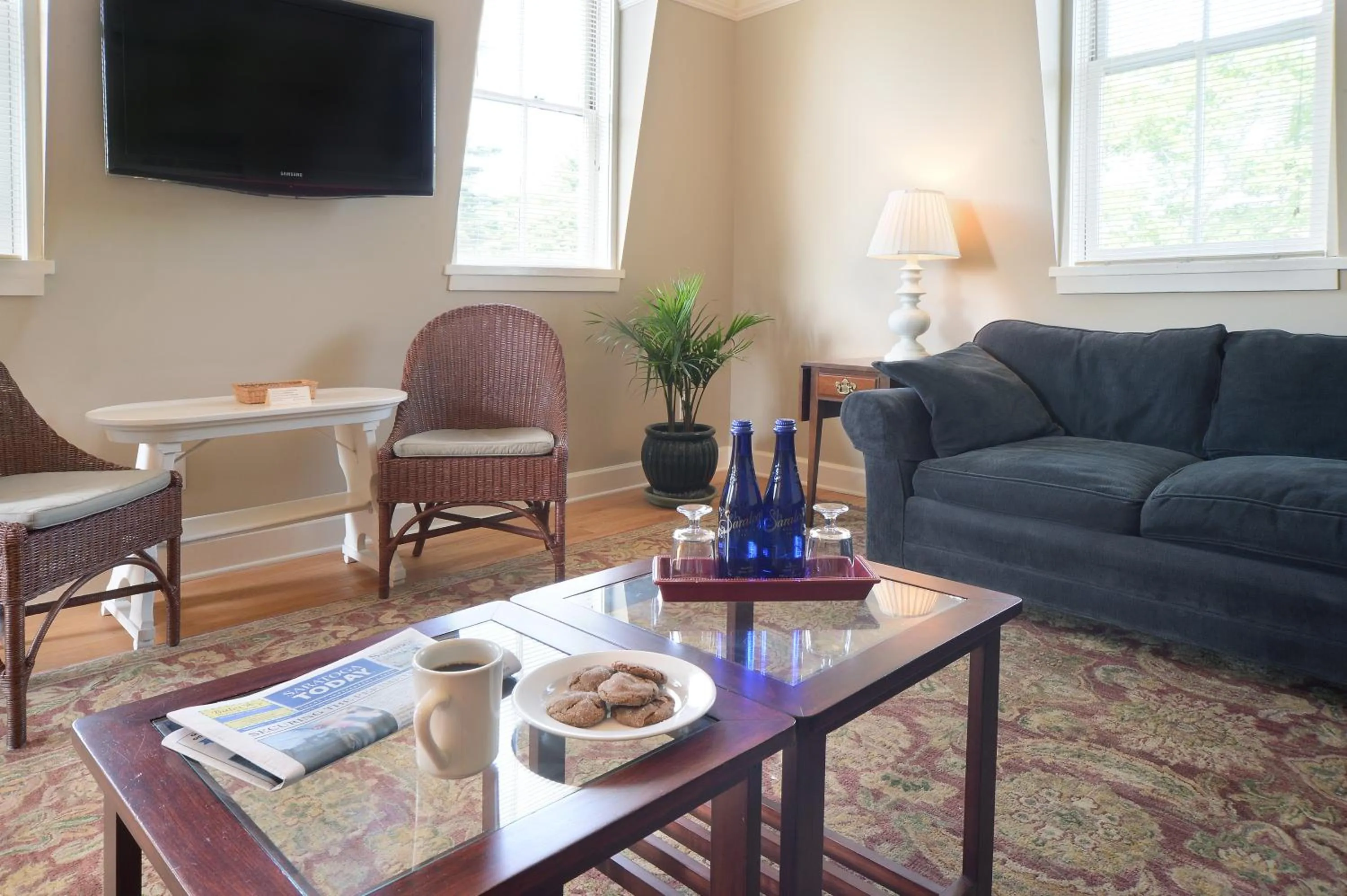 Living room in The Springwater Bed and Breakfast