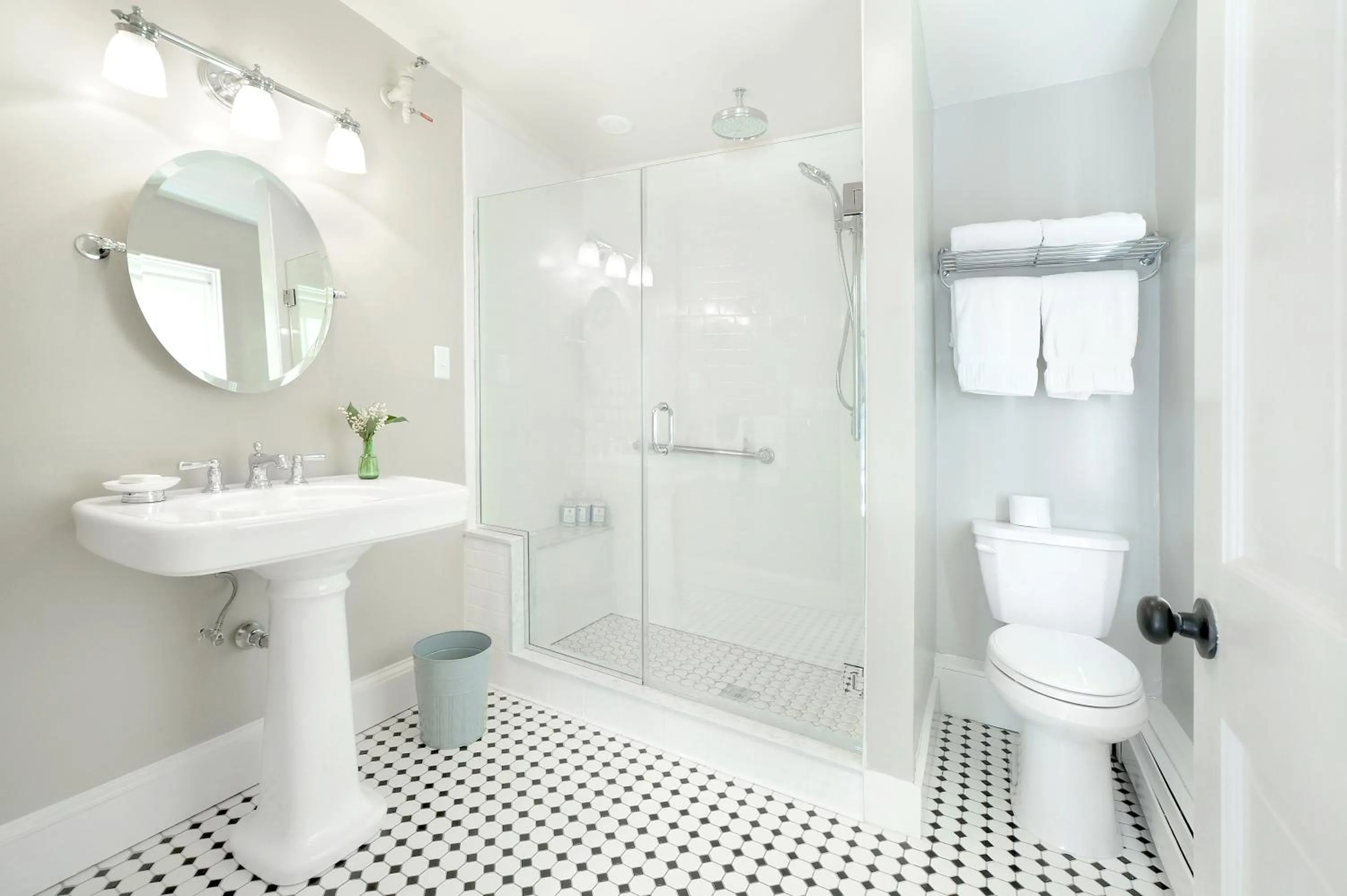 Shower in The Springwater Bed and Breakfast