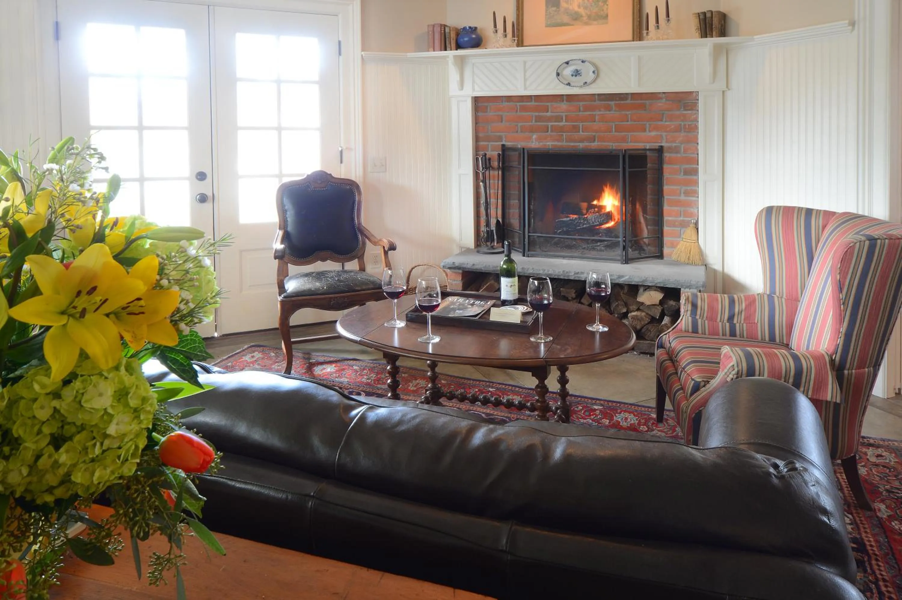 Living room in The Springwater Bed and Breakfast