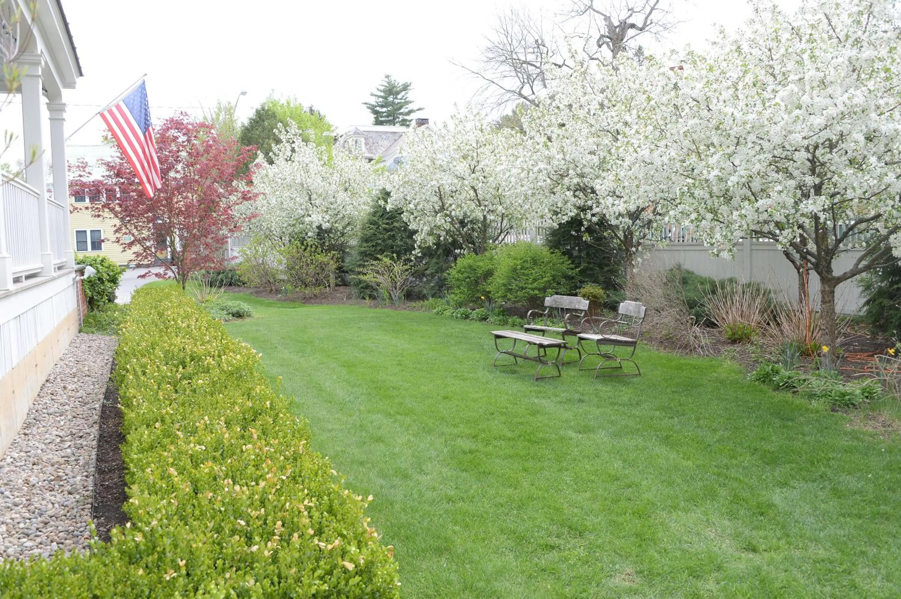 Garden in The Springwater Bed and Breakfast