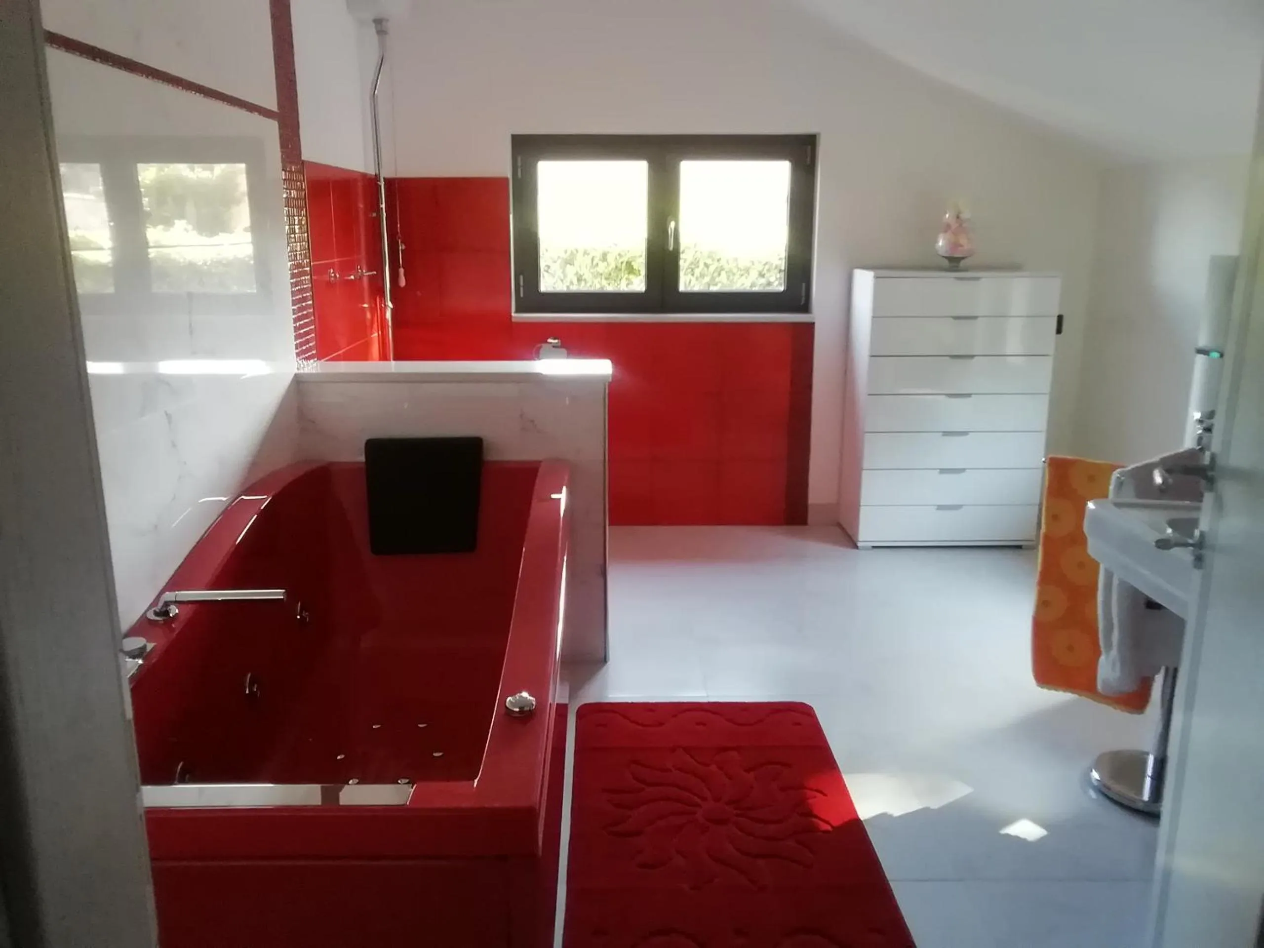 Toilet in Suite con vista