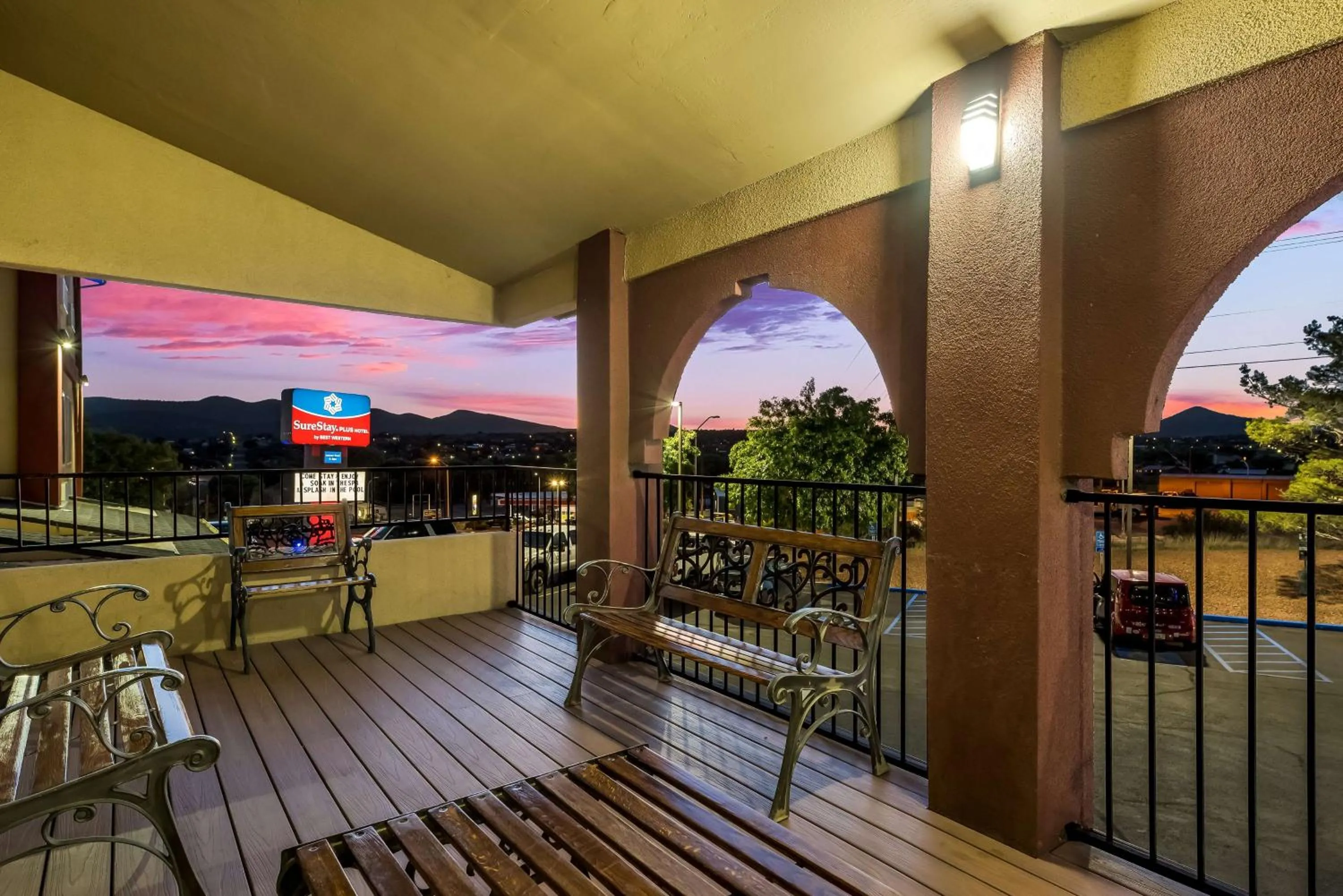 Property building in SureStay Plus Hotel by Best Western Silver City