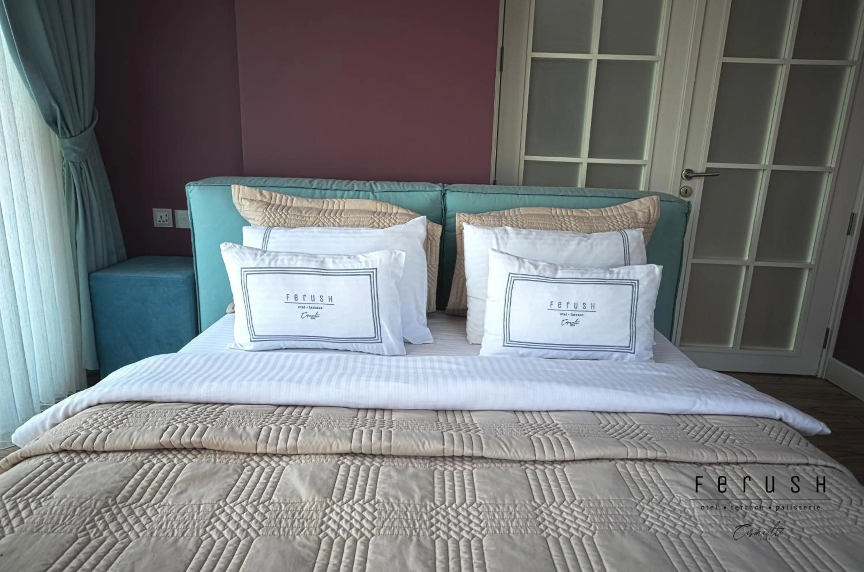 Bed in Ferush Boutique Hotel