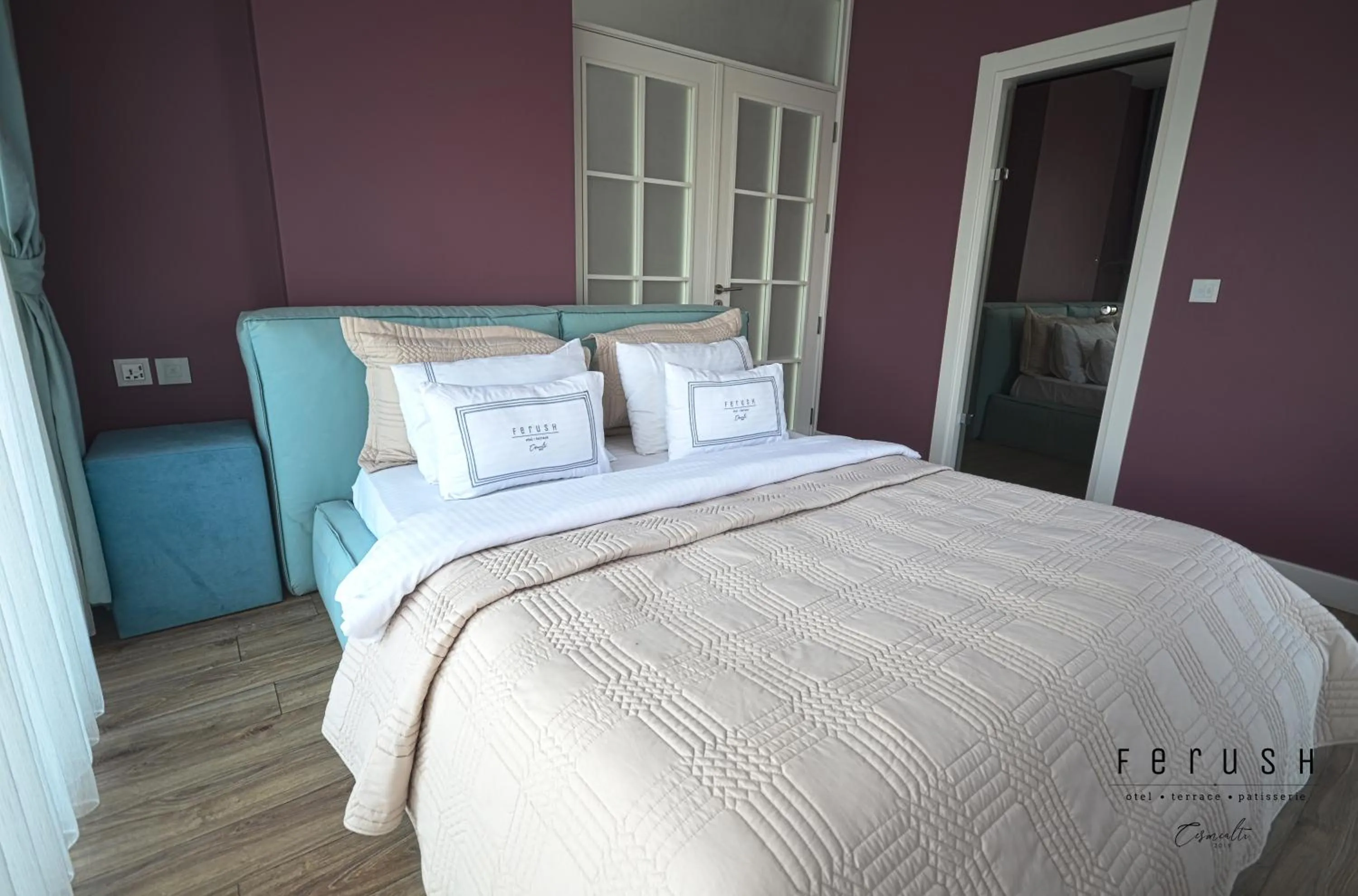 Bed in Ferush Boutique Hotel