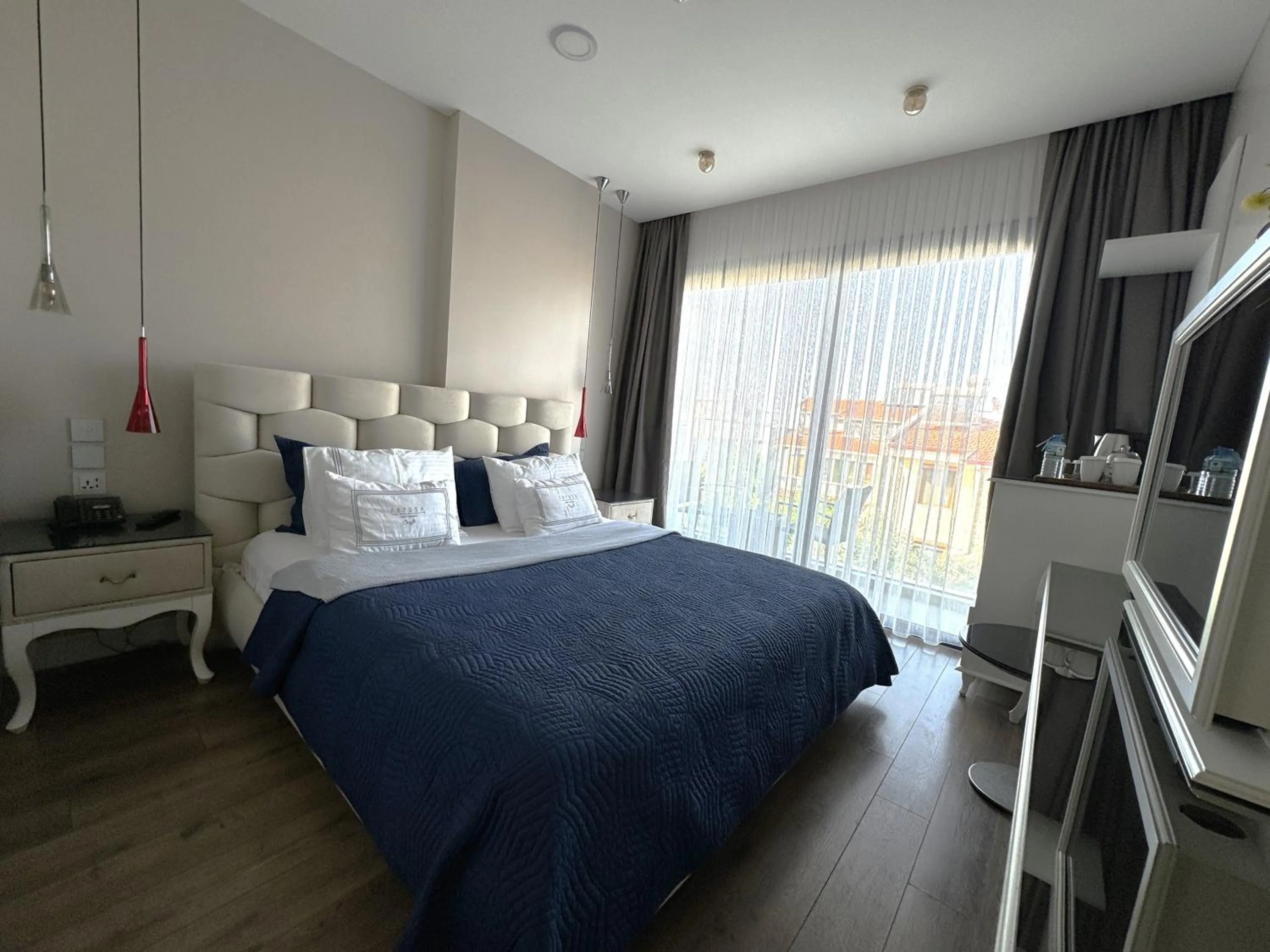 Bed in Ferush Boutique Hotel