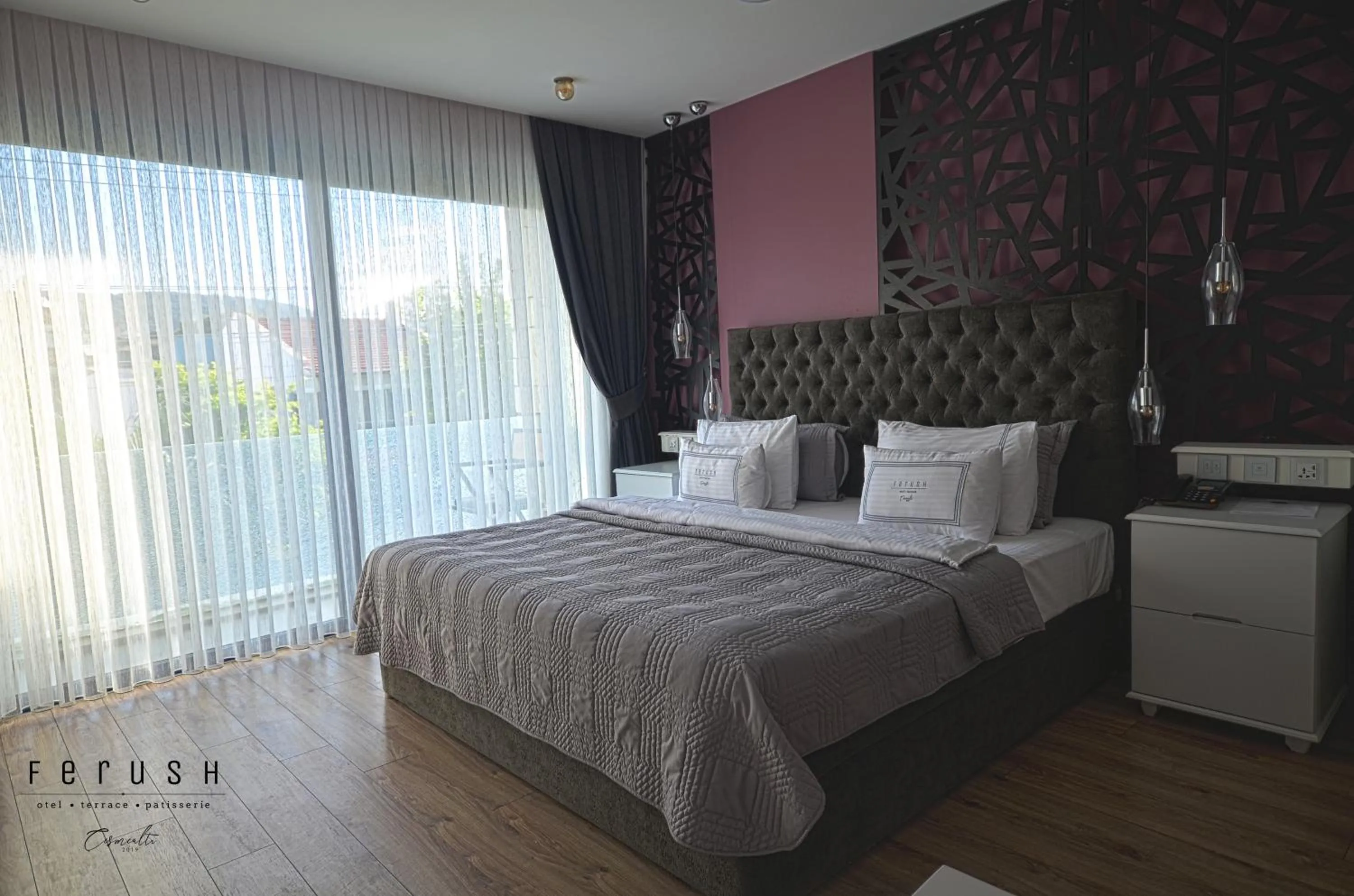 Bed in Ferush Boutique Hotel