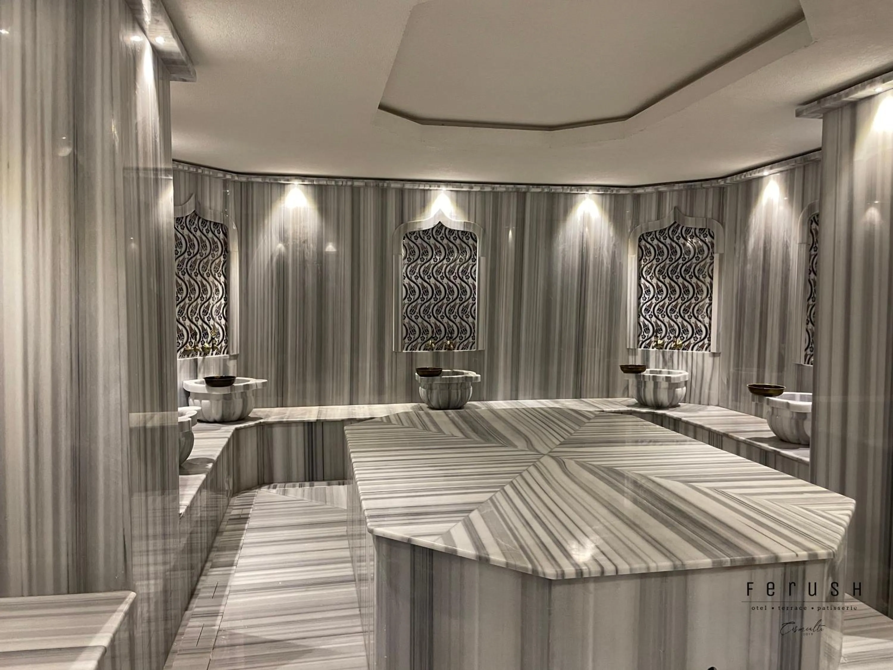 Sauna in Ferush Boutique Hotel