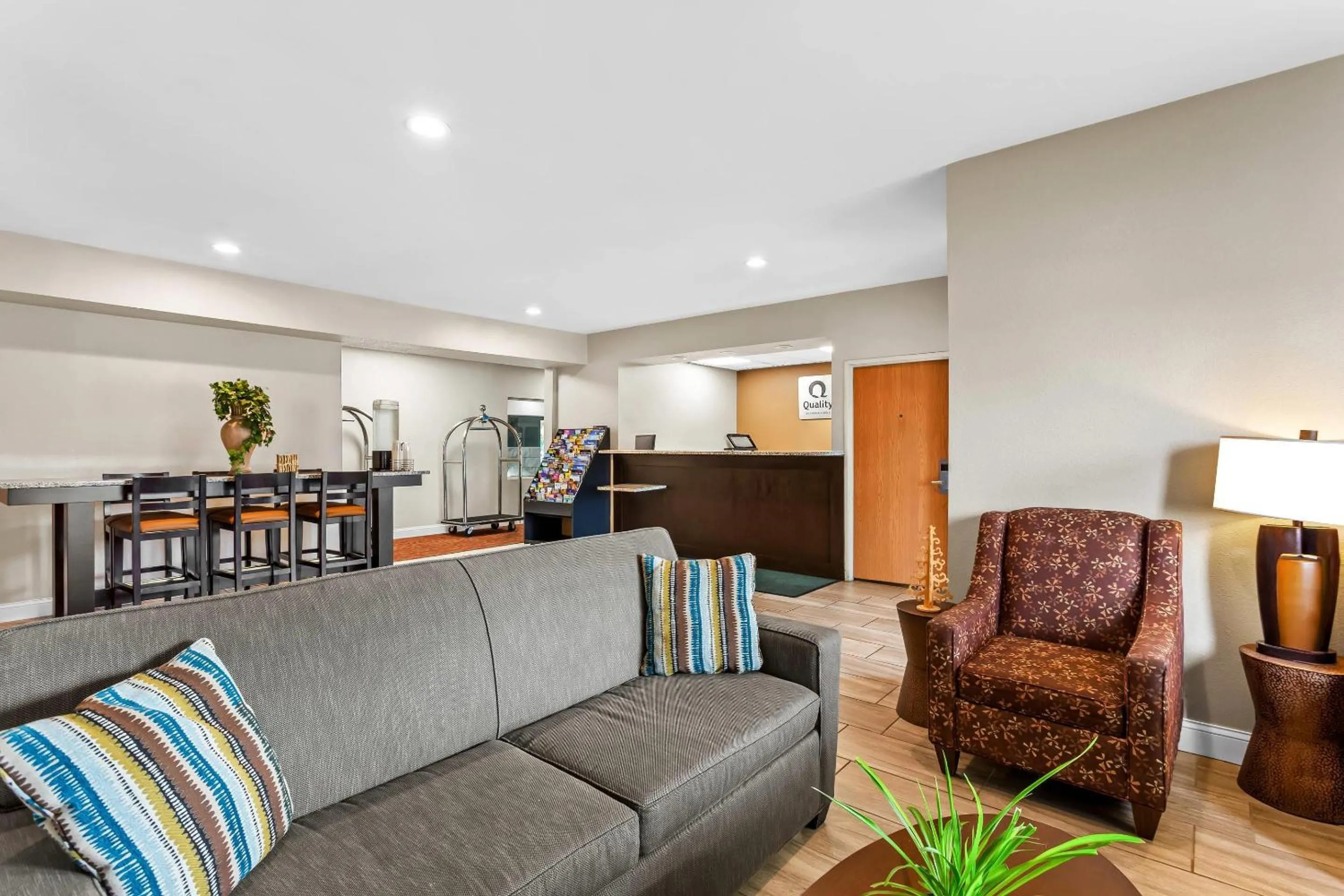 Lobby or reception in Comfort Inn & Suites Schulenburg