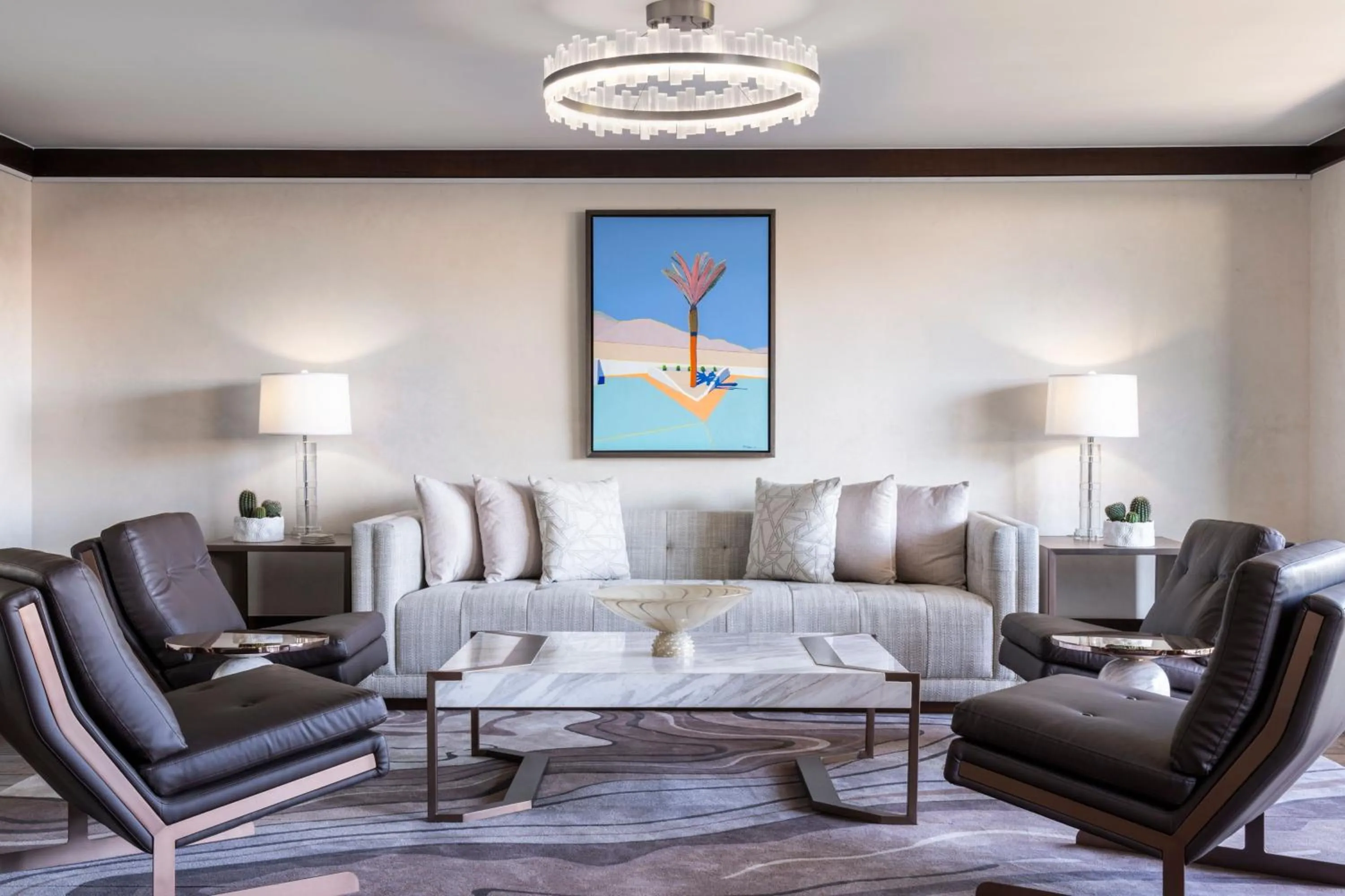 Living room in The Ritz-Carlton, Rancho Mirage