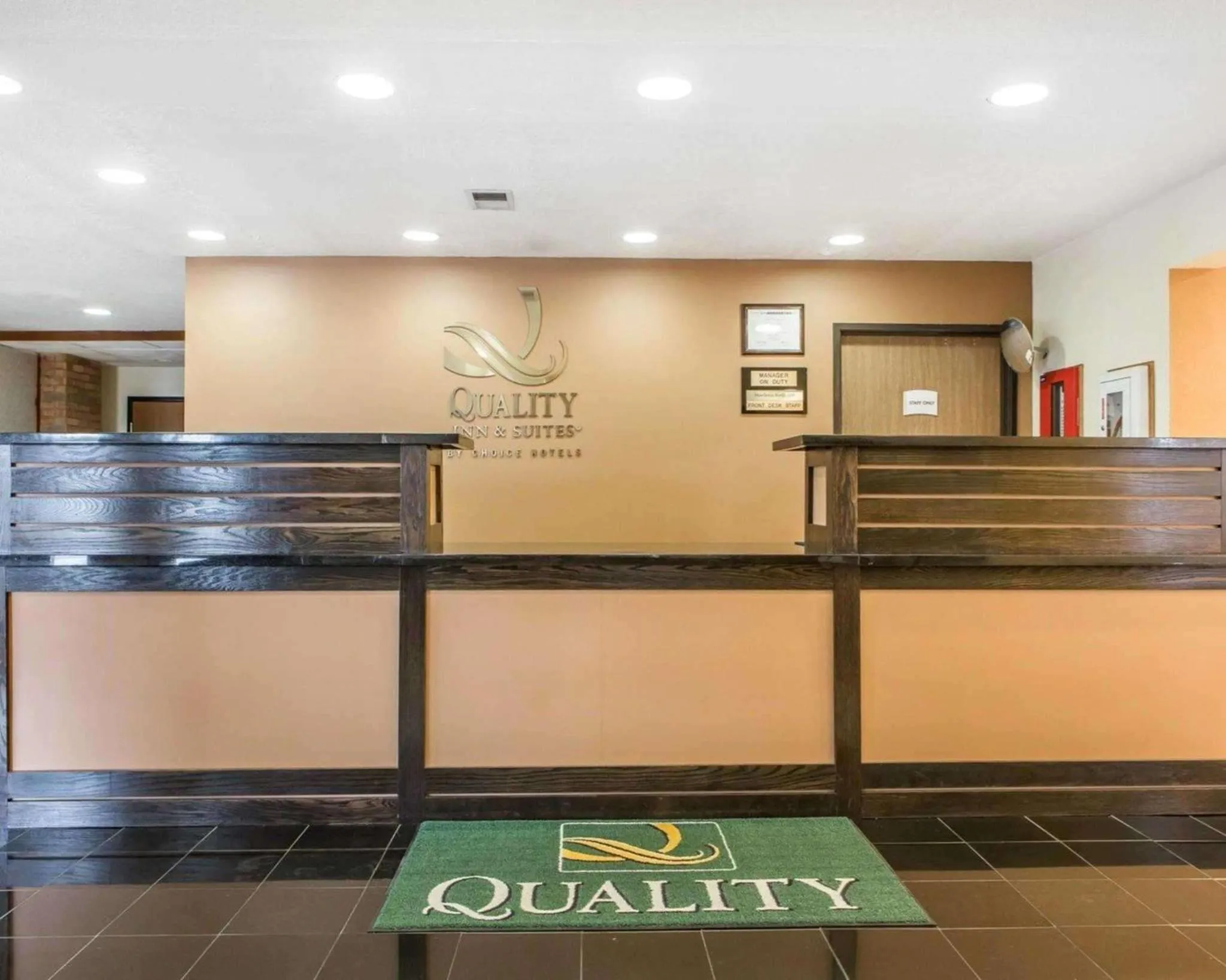 Lobby or reception in Quality Inn St Marys