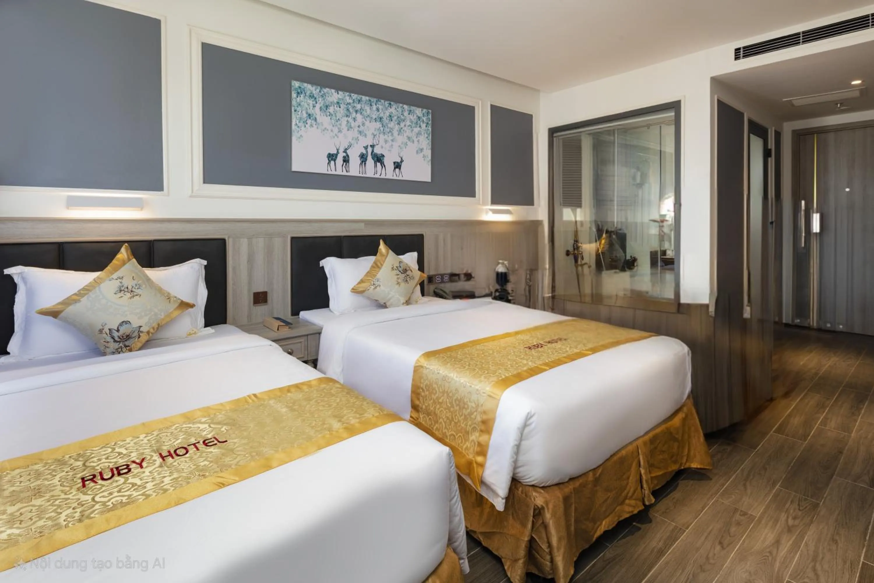 Bedroom, Bed in Ruby Luxury Hotel