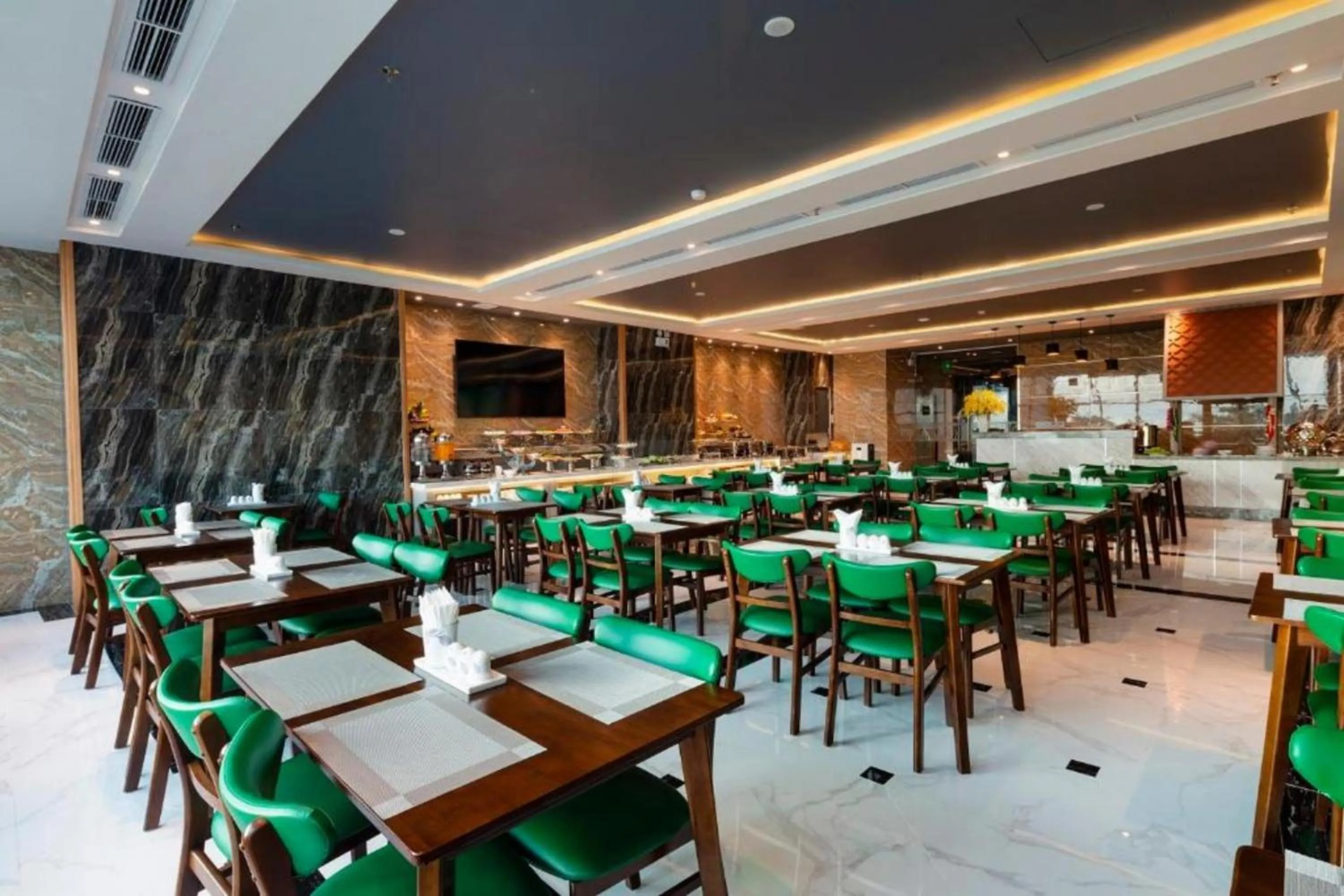 Restaurant/places to eat in Ruby Luxury Hotel