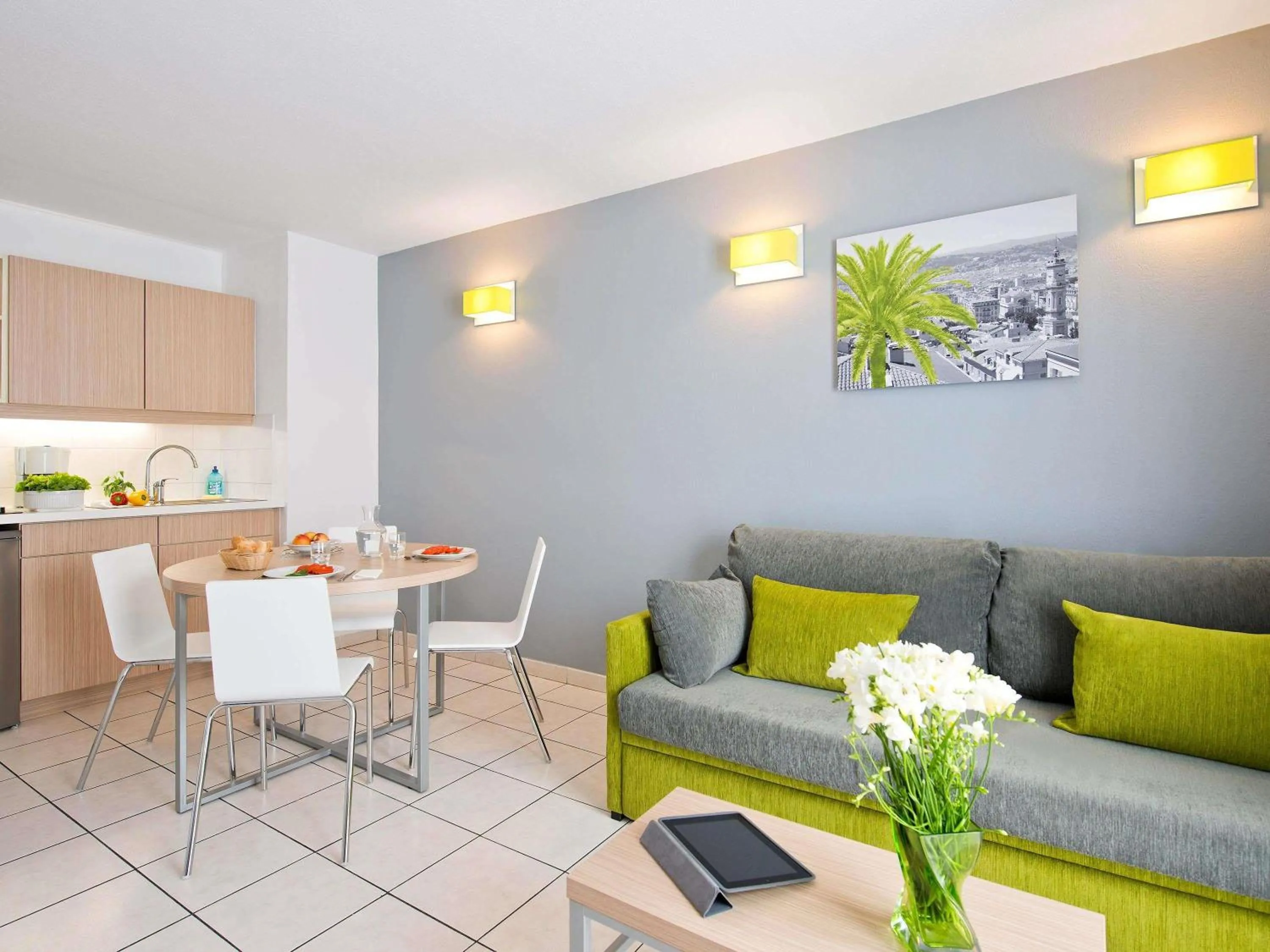 Bedroom in Aparthotel Adagio Access Nice Magnan