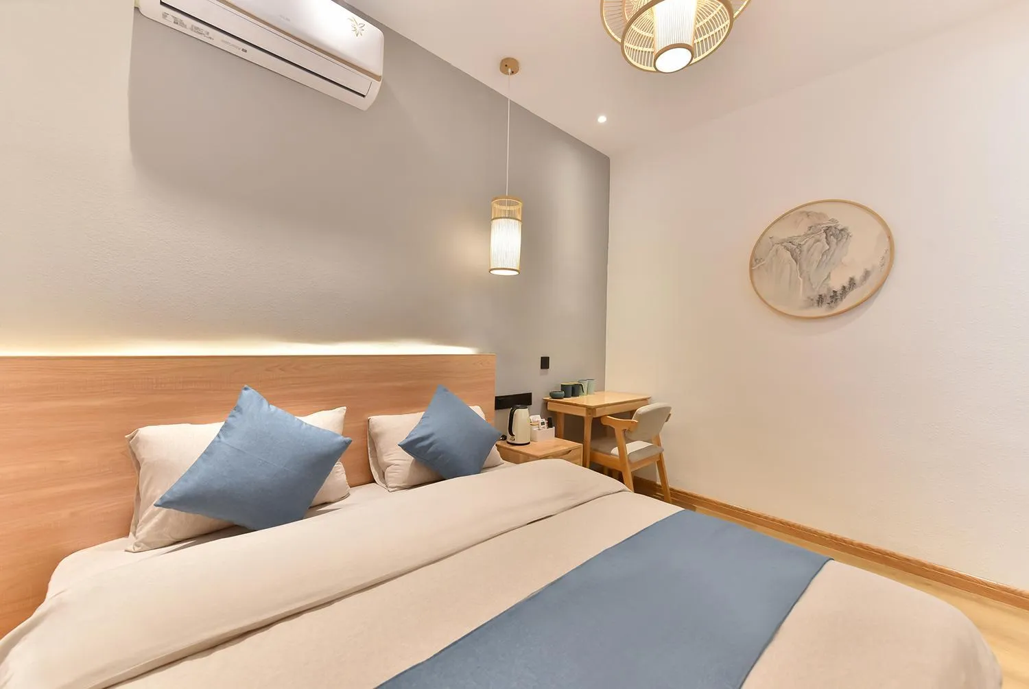 Bed in Yifangyan - Tingyuan Qingshe Hostel