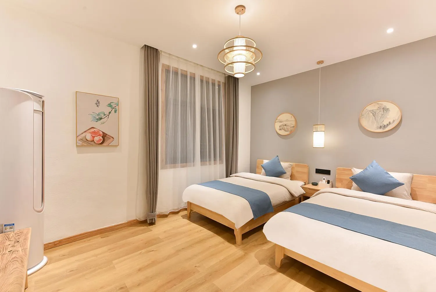 Bed in Yifangyan - Tingyuan Qingshe Hostel