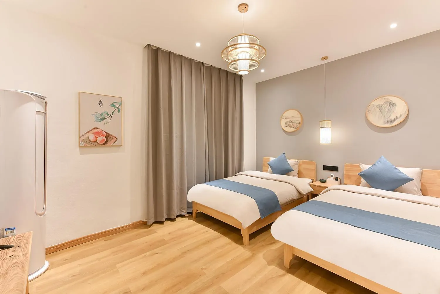 Bed in Yifangyan - Tingyuan Qingshe Hostel